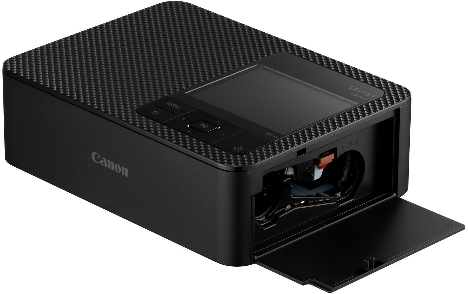 Canon Fotodrucker »Selphy CP1500 schwarz,300x300dpi,WLAN«