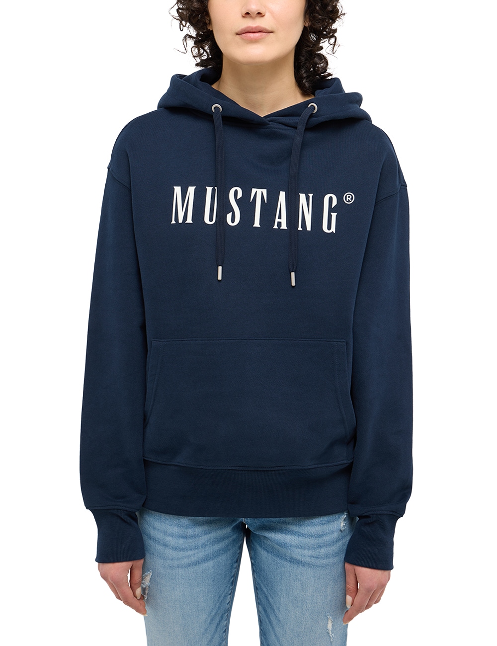 MUSTANG Sweatshirt »Style Margo«, mit Logo Print