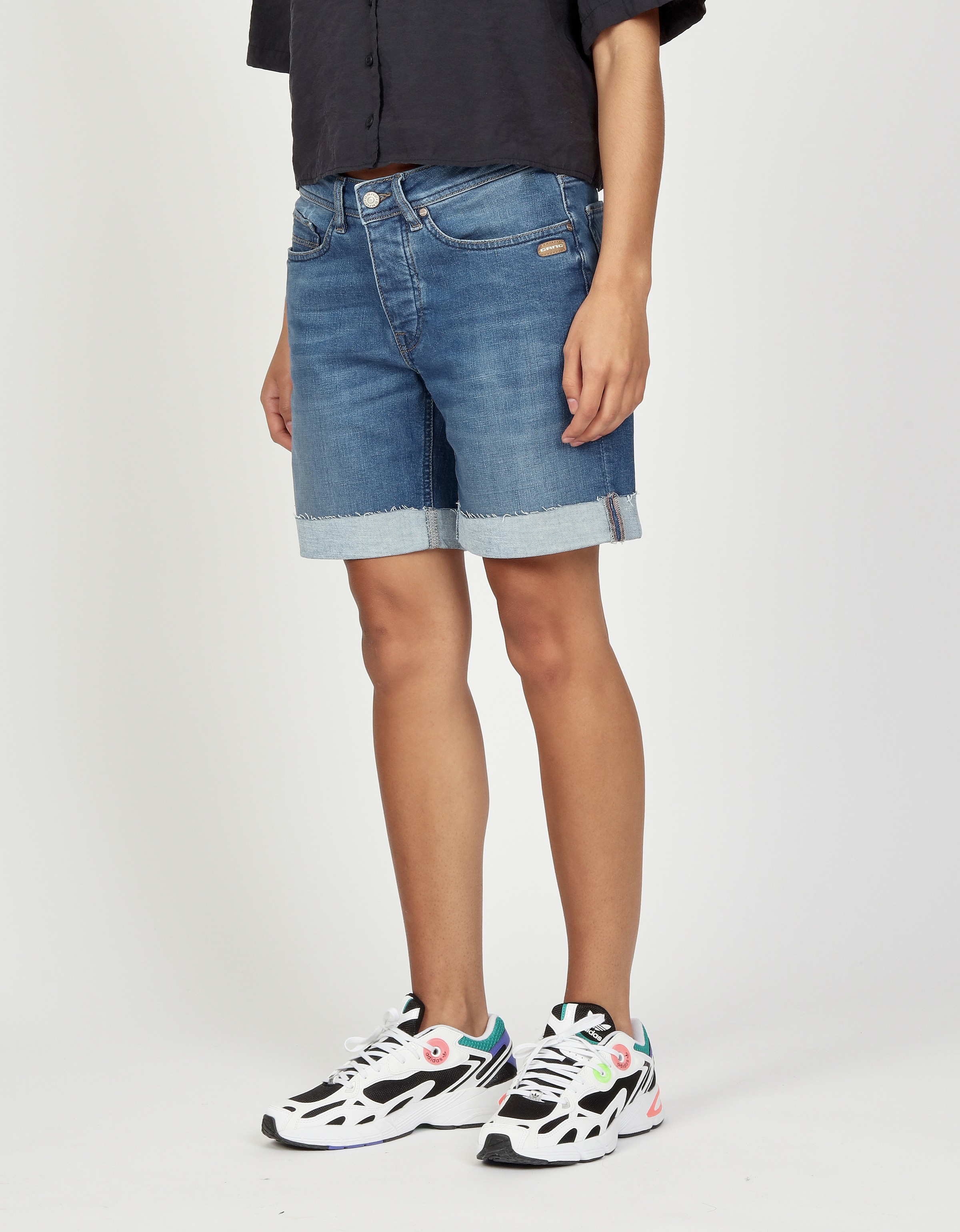 GANG Boyfriend-Hose »94NICA SHORTS«