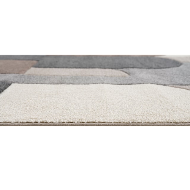 my home Teppich »Pautz«, rechteckig, handgearbeiteter Konturenschnitt,  Hoch-Tief-Effekt, wende-Teppich online kaufen | Jelmoli-Versand