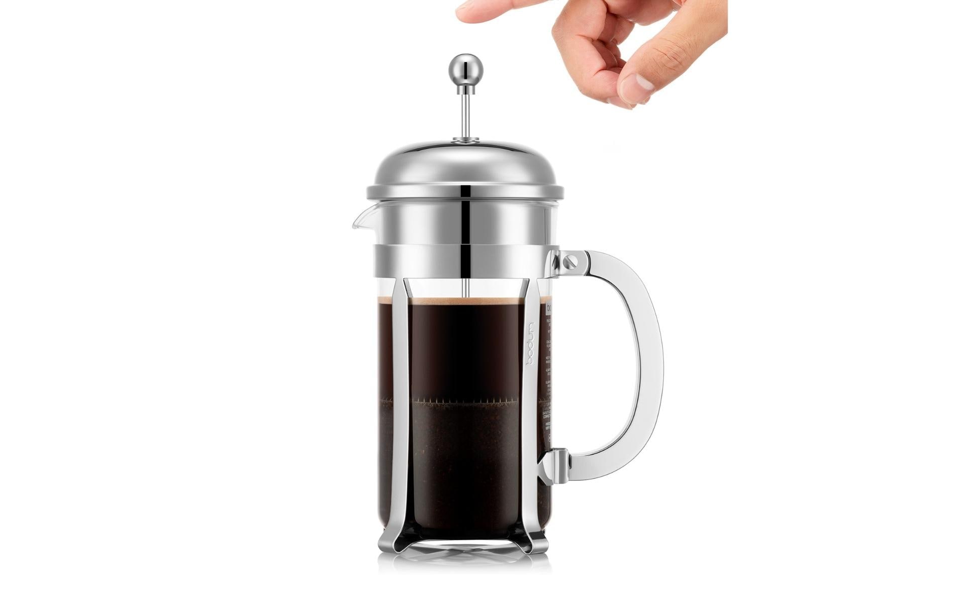 Bodum Kaffeebereiter »Chambord Verchromt, 1 l«, 1 l Kaffeekanne