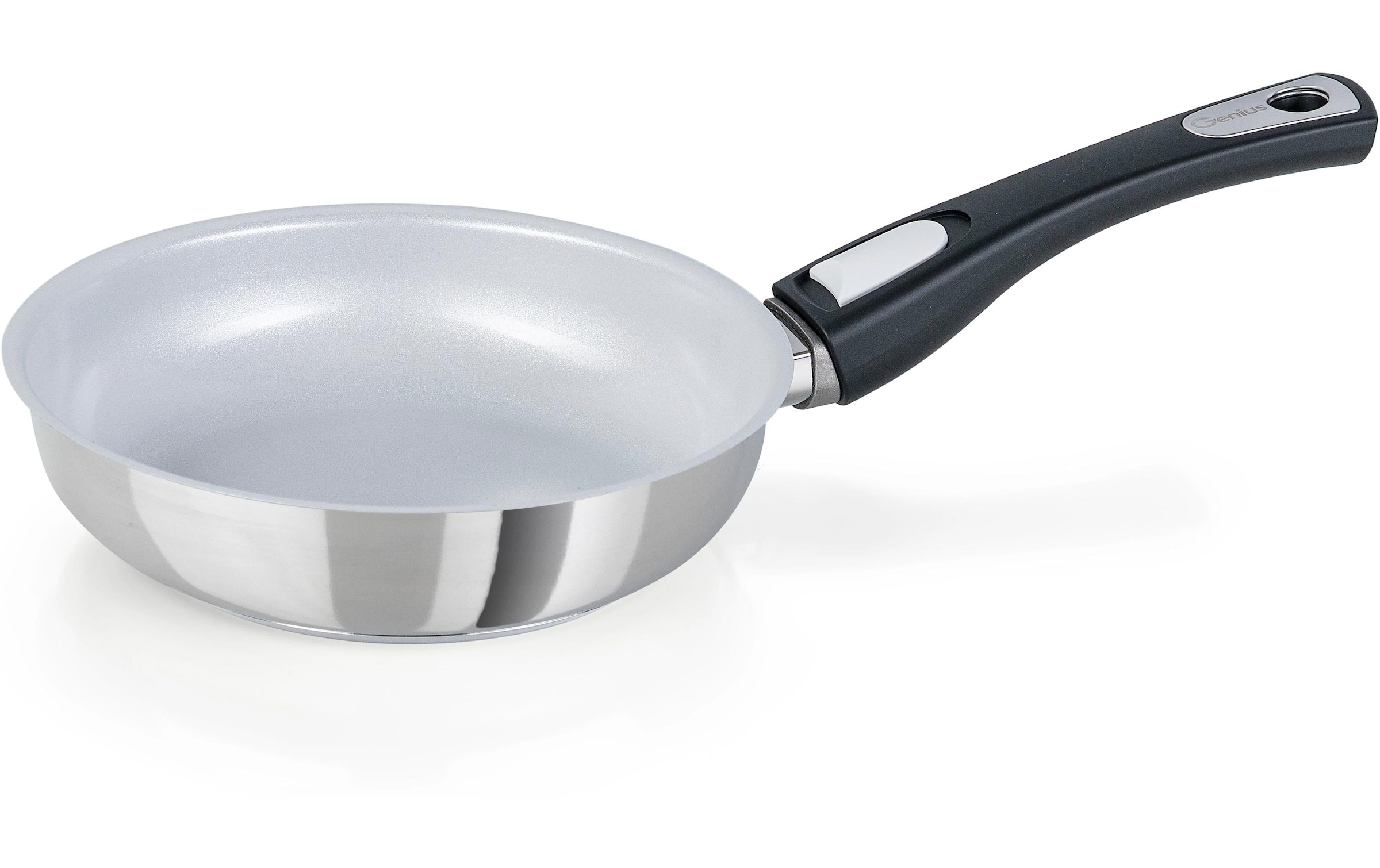 Genius Pfannen-Set »20 cm/24 cm/28 cm«, Edelstahl