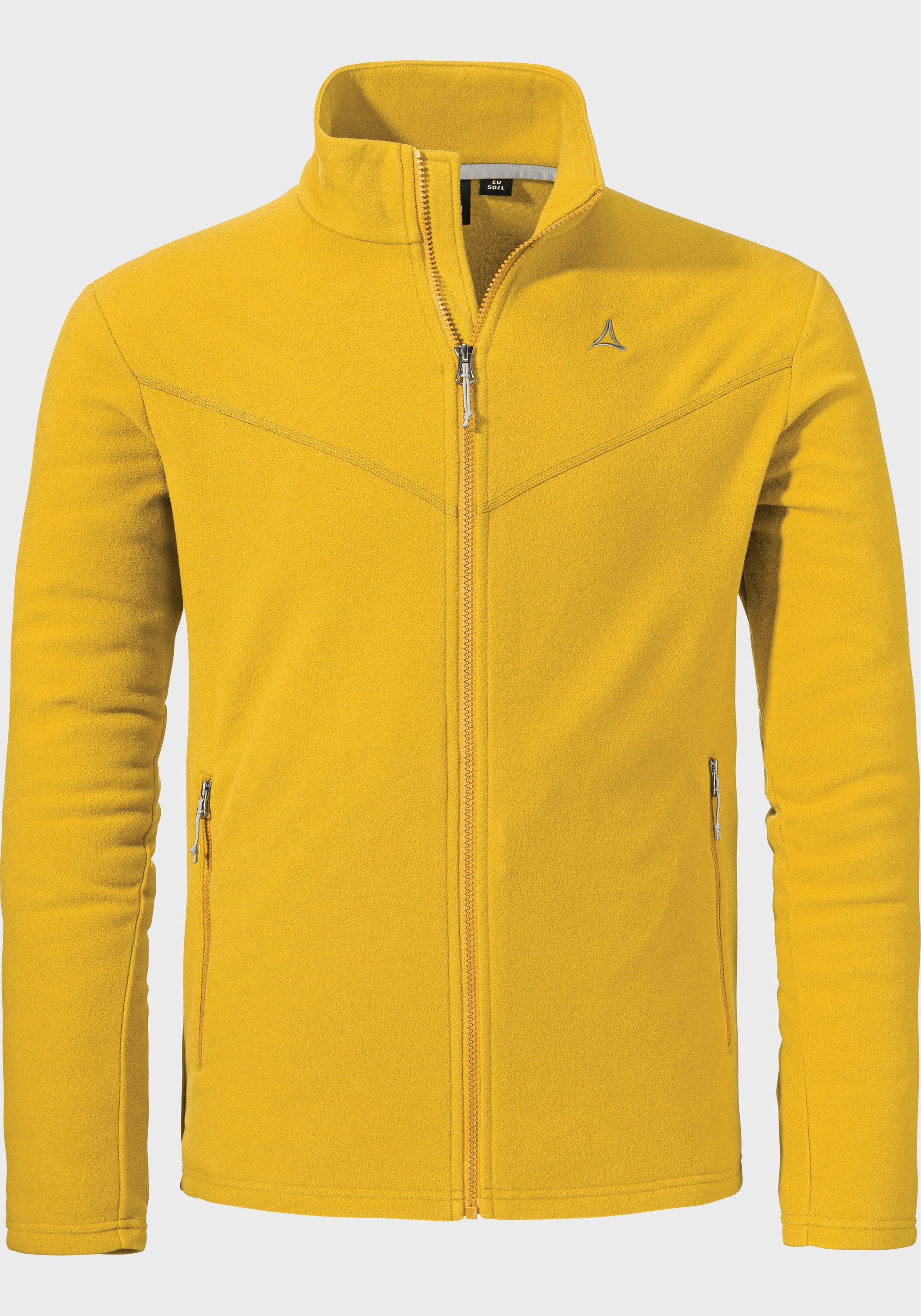 Schöffel 5205, Gelb Fleecejacke "Fleece Jk Style Qutang Mns" Ohne Kapuze