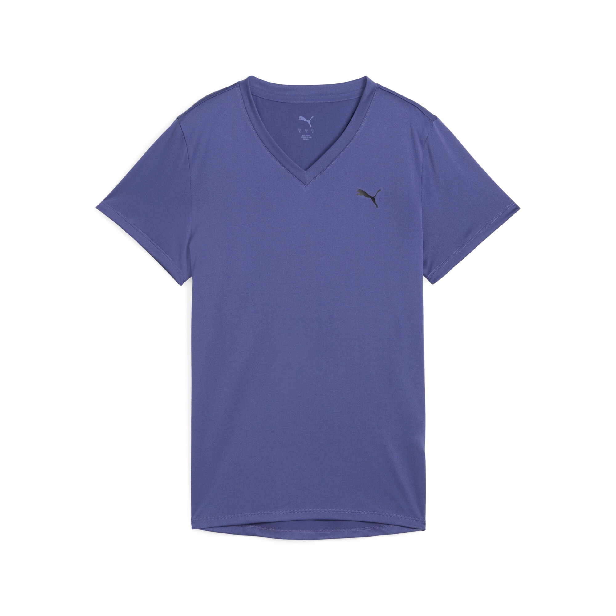 PUMA Trainingsshirt »W TAD ESSENTIAL VNECK TEE« körperbetonte Passform, mit DryCELL Technologie, atmungsaktiv