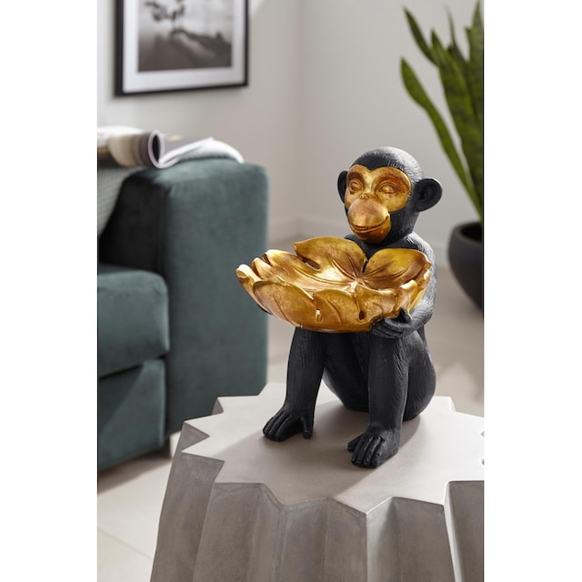 ❤ Leonique Dekofigur »Affe mit Schale« bestellen im Jelmoli-Online Shop