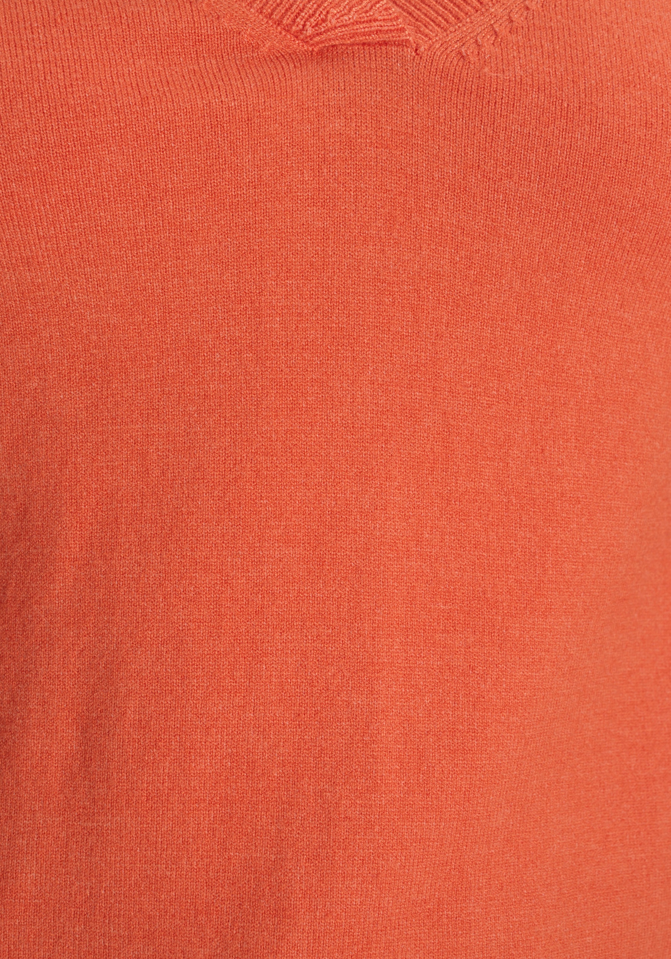 HECHTER PARIS V-Ausschnitt-Pullover, in melange Optik