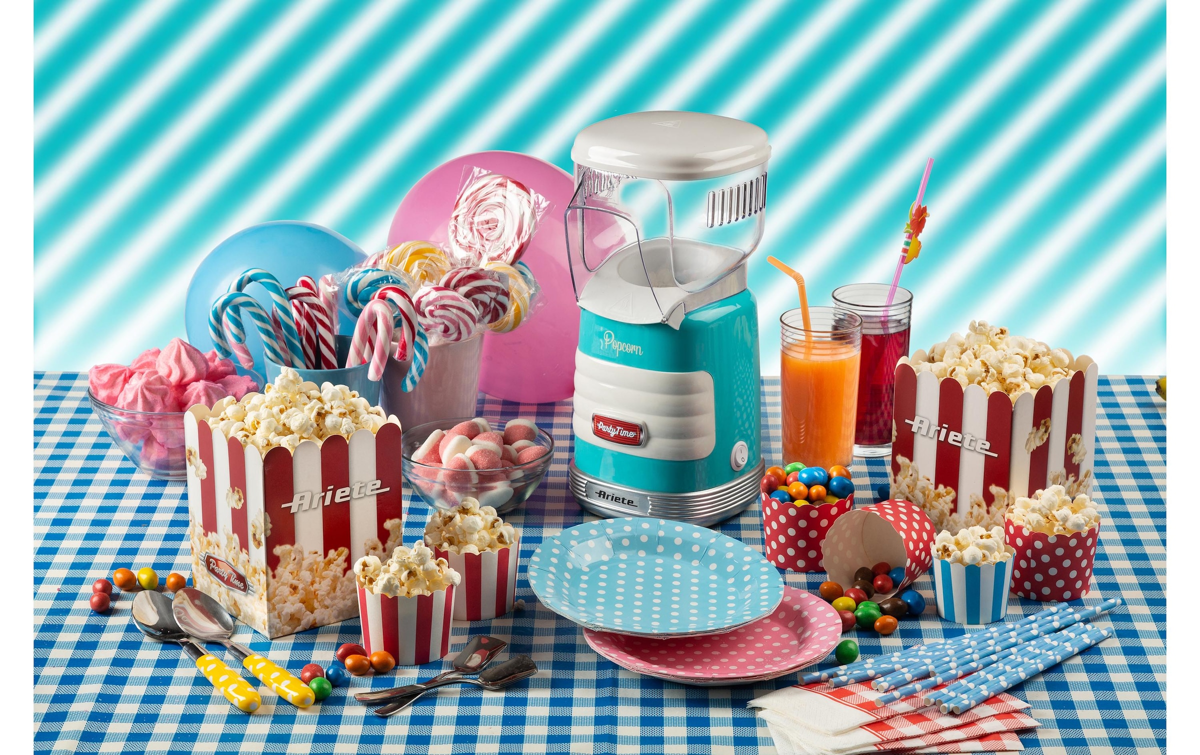 Ariete Popcornmaschine »Party Time ARI-2956-BL Blau«