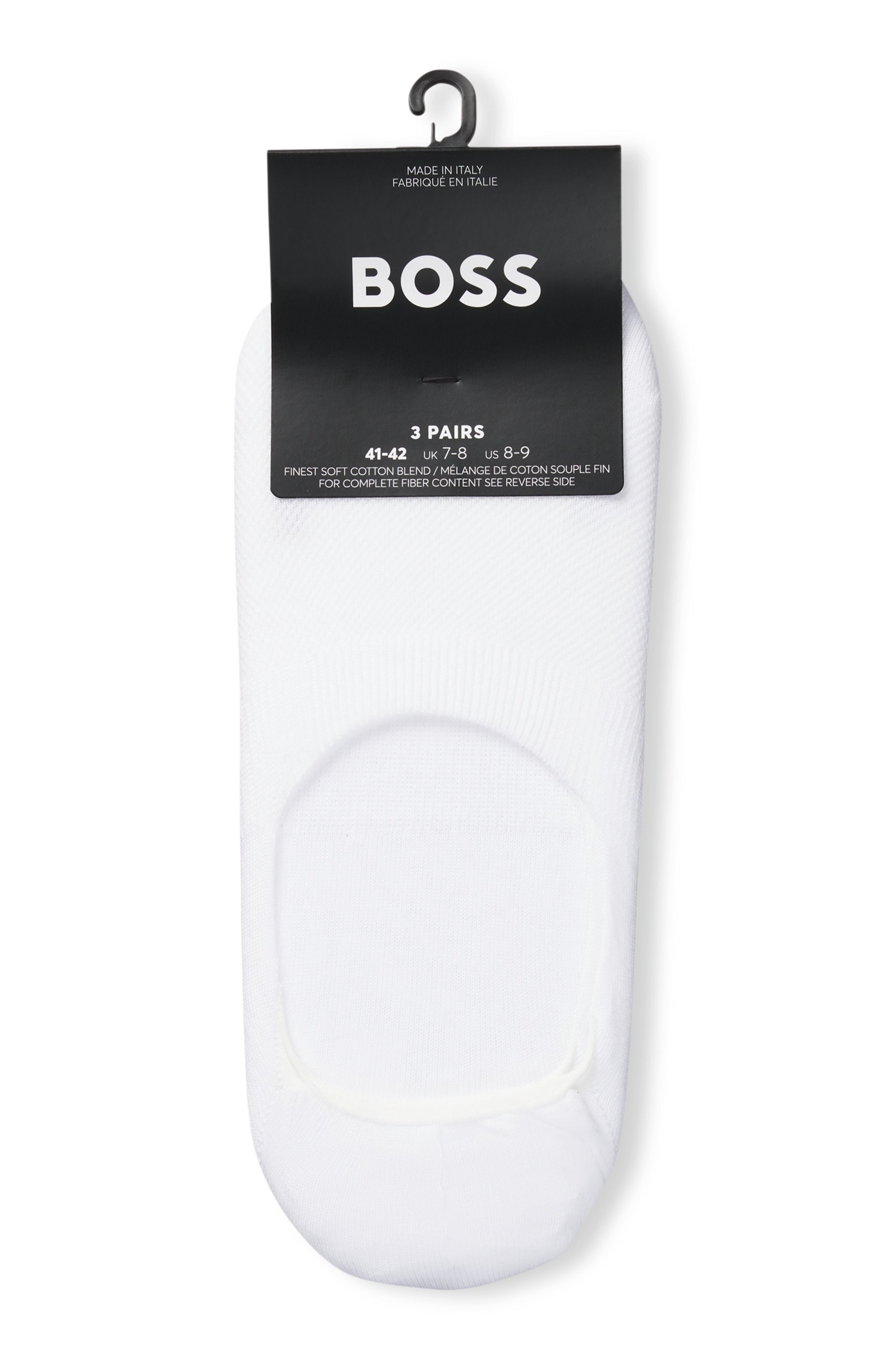 BOSS Füsslinge »3P SL Uni CC«, (3 Paar), unsichtbar im Schuh