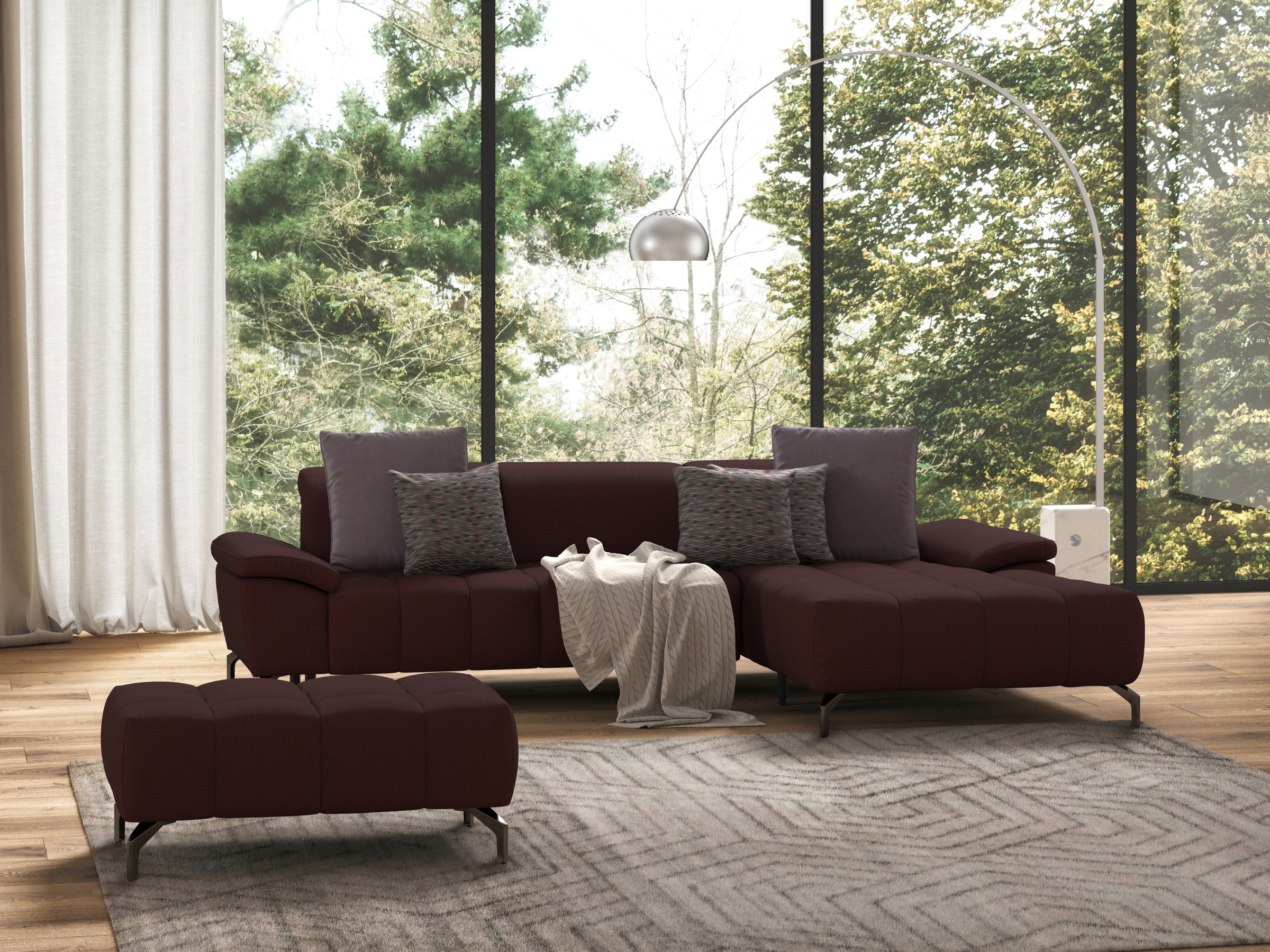sit&more Hocker »Cool«, mit schwarzen Füssen