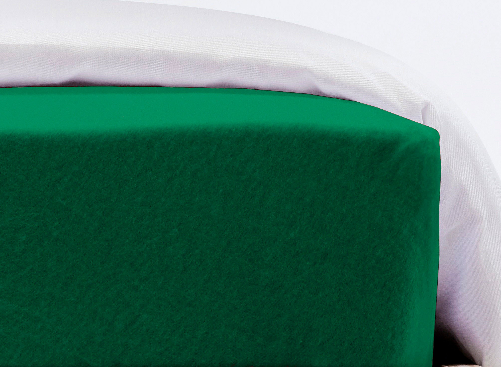 fleuresse Spannbettlaken »Flauschjersey«, aus Baumwolle, Bettlaken, Spannbetttuch, Premium Qualität