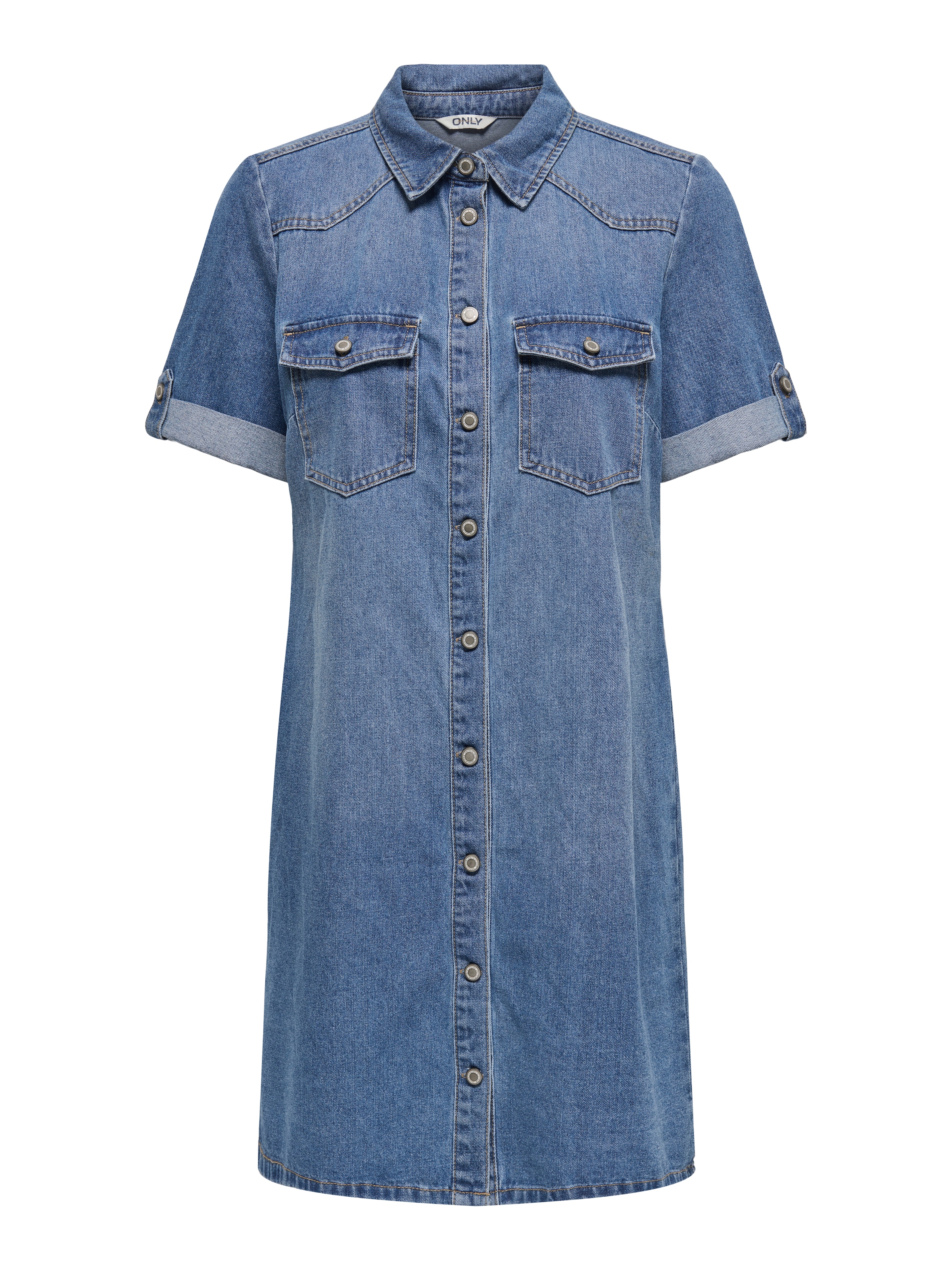 ONLY Jeanskleid »ONLLISA S/S DNM DRESS GUA«