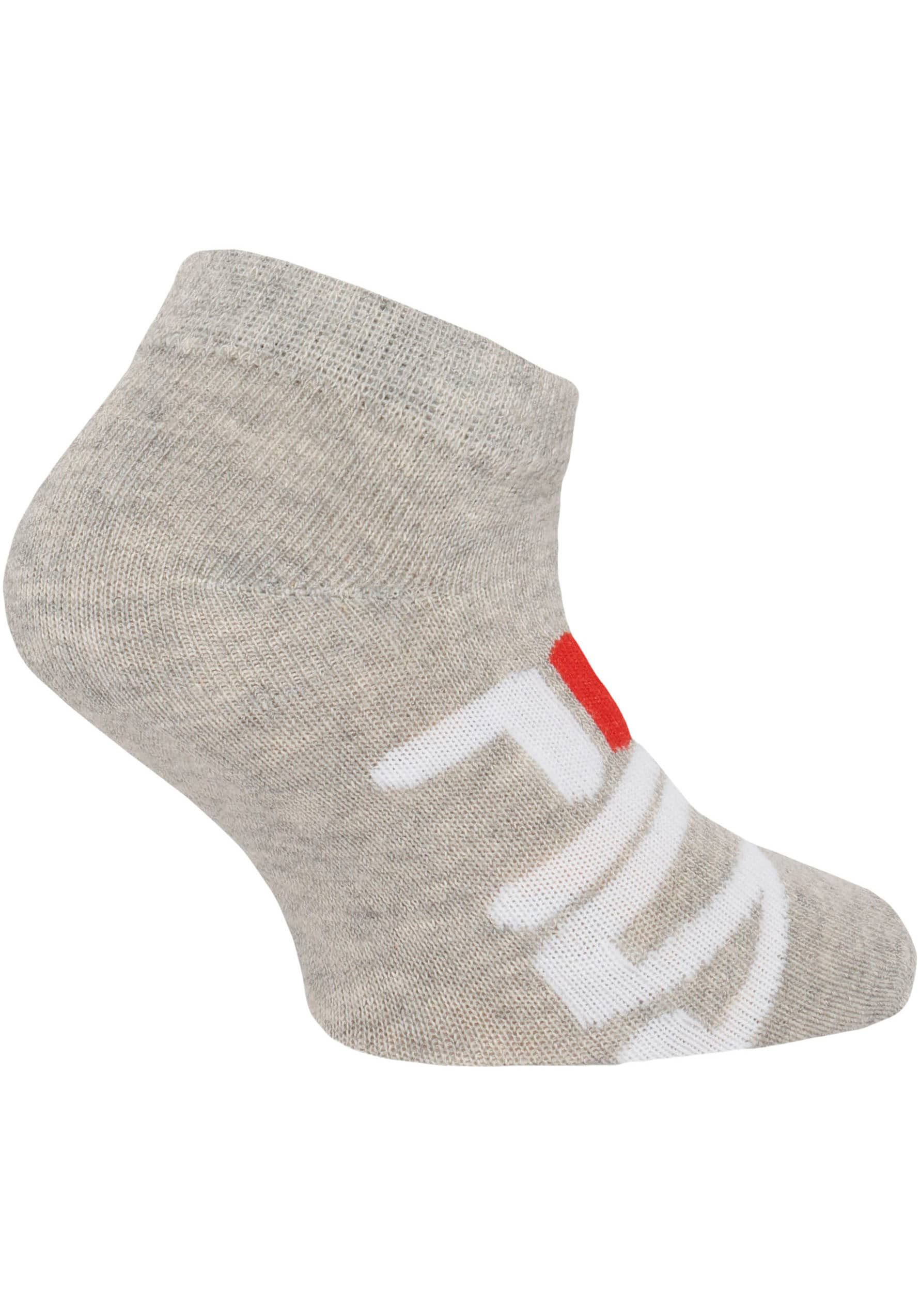 Fila Sneakersocken, (6er Pack), mit Logoschriftzug seitlich