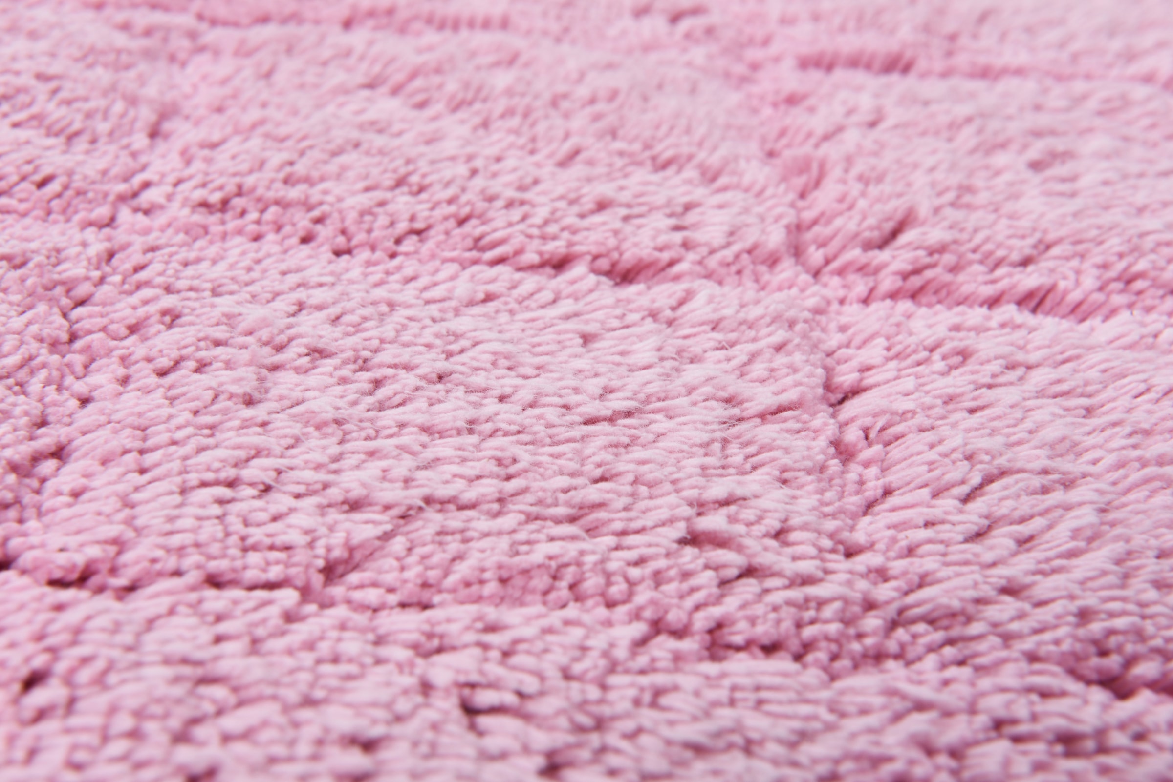 TOM TAILOR HOME Badematte »Cotton Diamond«, rutschhemmend beschichtet, fussbodenheizungsgeeignet-strapazierfähig, Uni Farben, Pastell Farben, Rauten, reine Baumwolle, weich & kuschelig