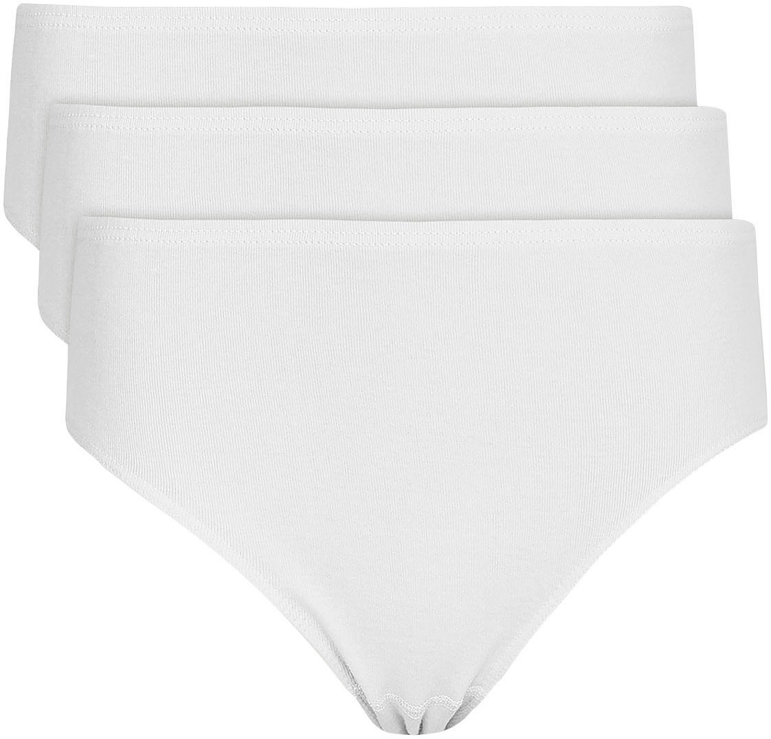 Nina Von C. Taillenslip »"Fine Cotton"« 3er Pack, basic, eng, leicht, elastisch, atmungsaktiv, bequem, kein Einschneiden