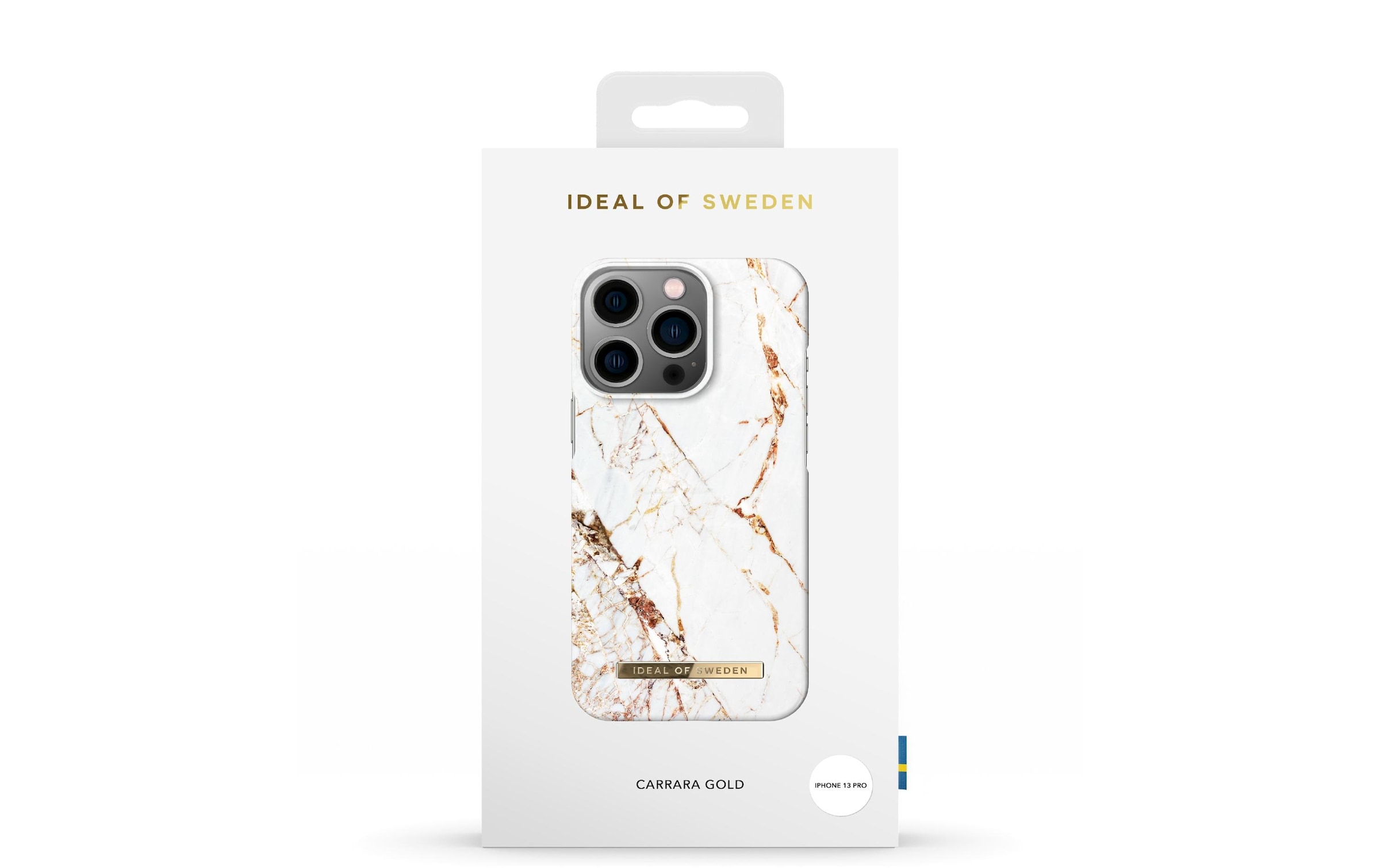 iDeal of Sweden Smartphone-Hülle »Carrara Goldfarben iPhone 13 Pro«