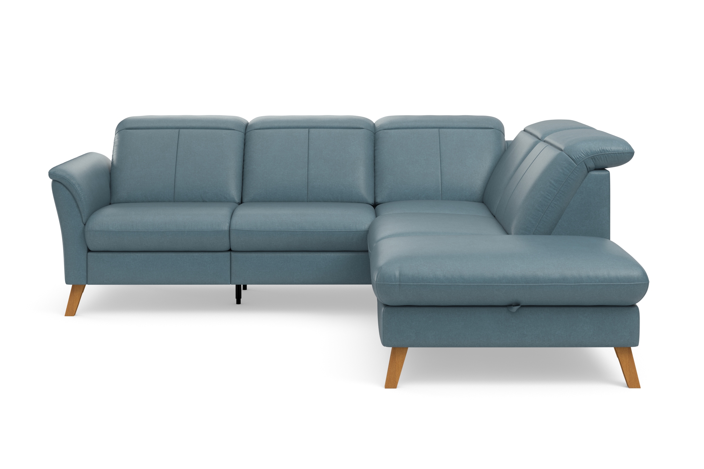 sit&more Ecksofa "Romero L-Form" wahlweise mit oder ohne TV-Funktion, Bettfunktion, Bettkasten