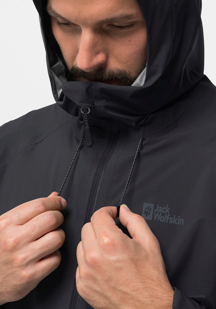 Jack Wolfskin Outdoorjacke »HIGHEST PEAK JACKET M«, mit Kapuze