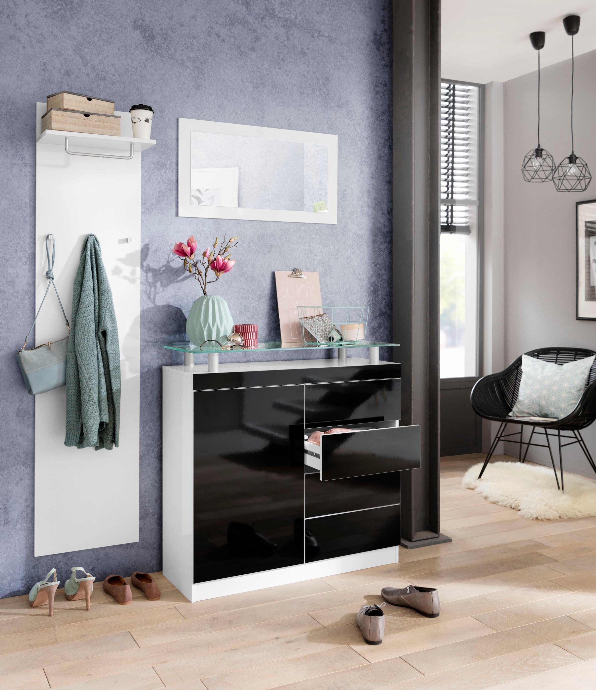 ❤ borchardt Möbel Garderobenpaneel cm 160 Höhe im Jelmoli-Online »Oliva«, kaufen Shop