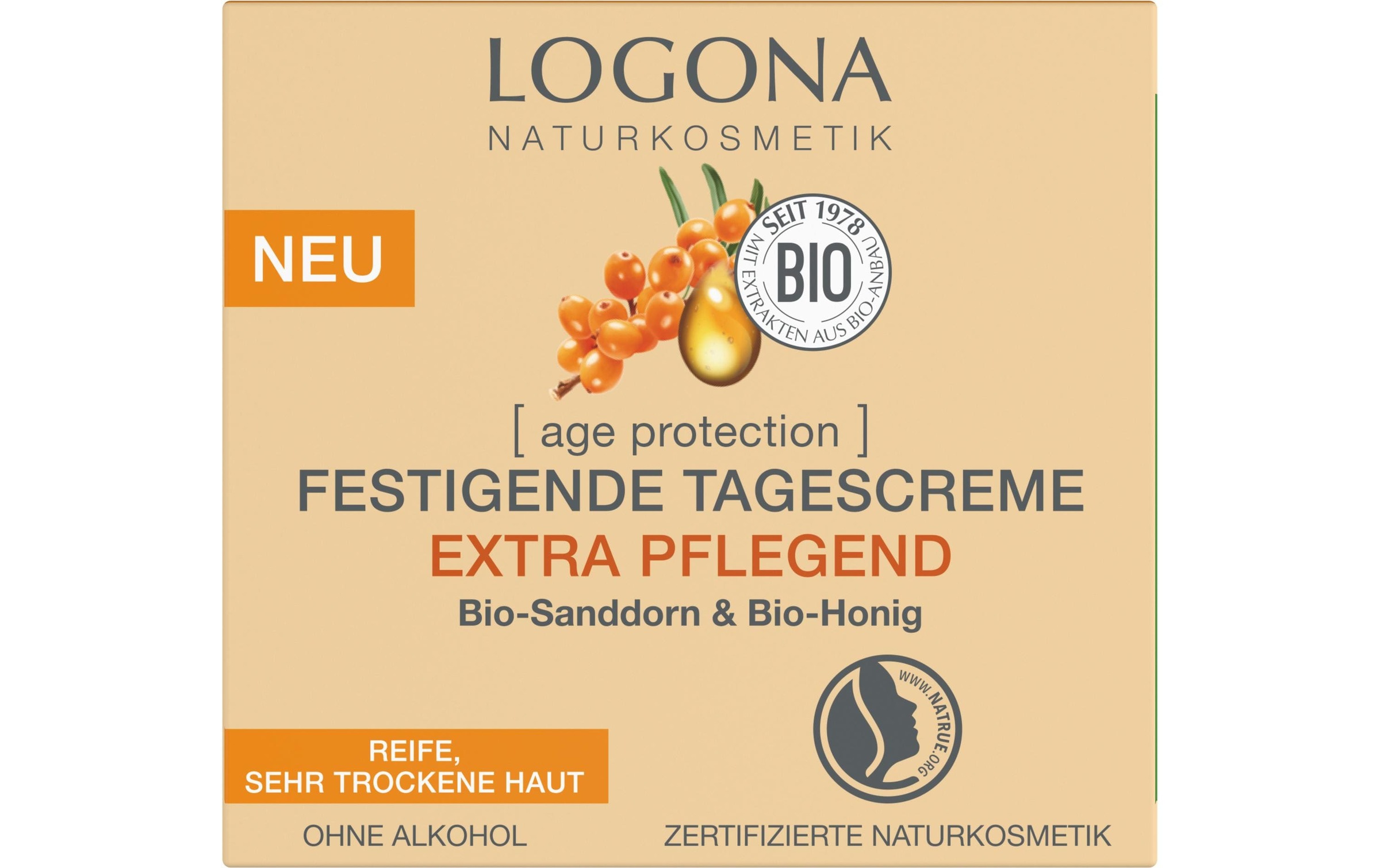 LOGONA Tagescreme »Extra pflegend«