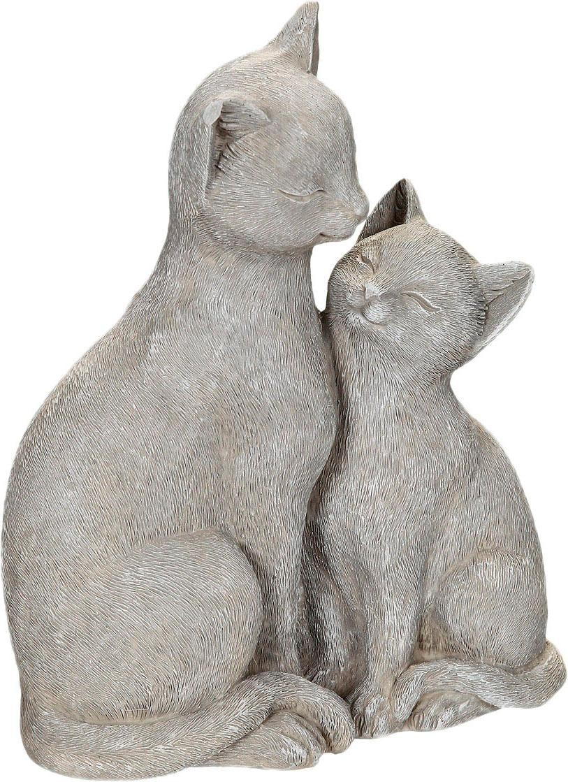 Casablanca by Gilde Dekofigur »Skulptur More than friends, grau/silber«,  grau online bestellen | Jelmoli-Versand