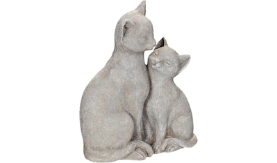 Casablanca by Gilde Dekofigur »Skulptur More than friends, grau/silber«,  grau online bestellen | Jelmoli-Versand