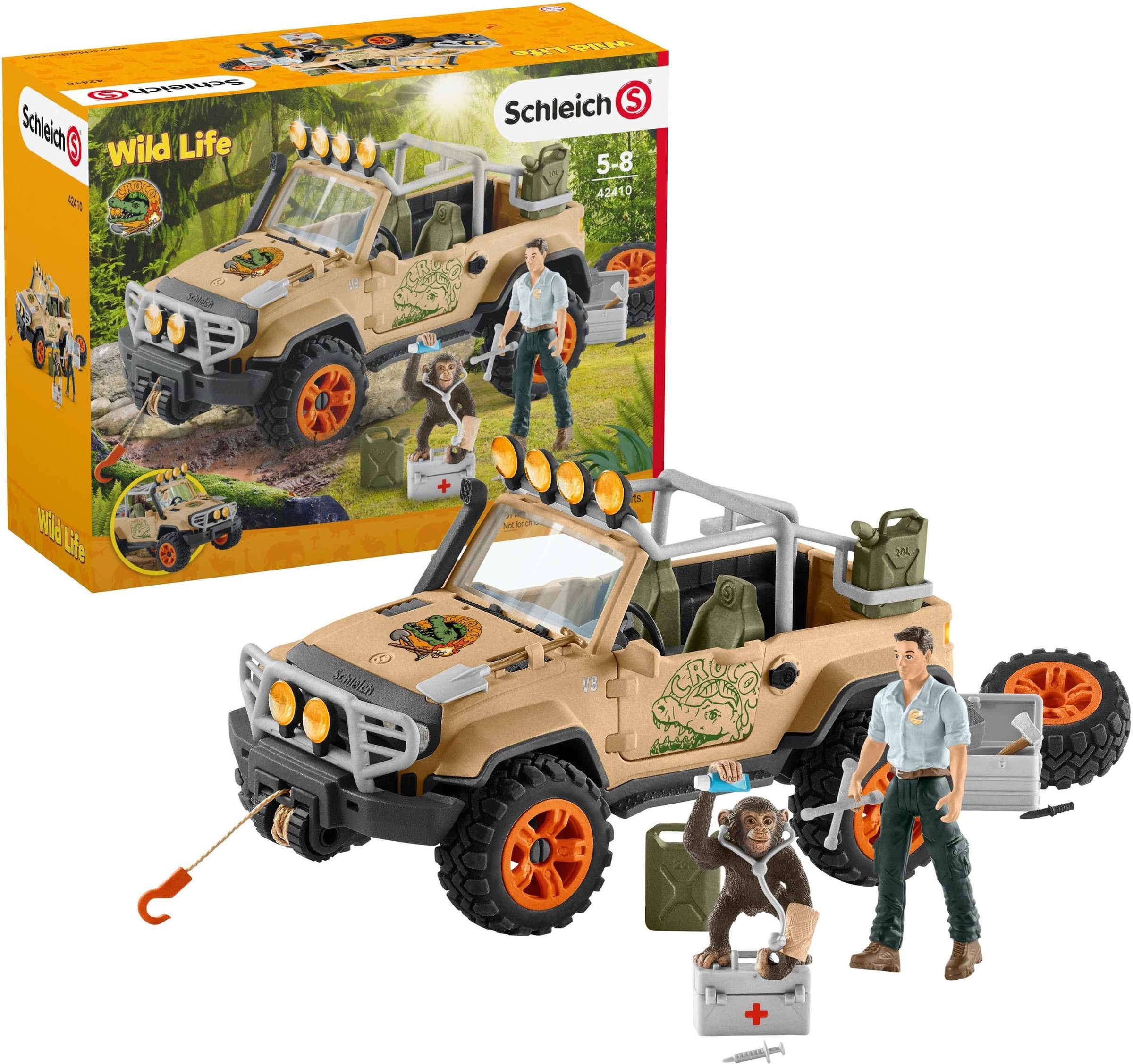 Schleich Spielzeug Auto Wild Life Gelandewagen Mit Seilwinde Set Jetzt Gunstig Ordern Jelmoli Versand