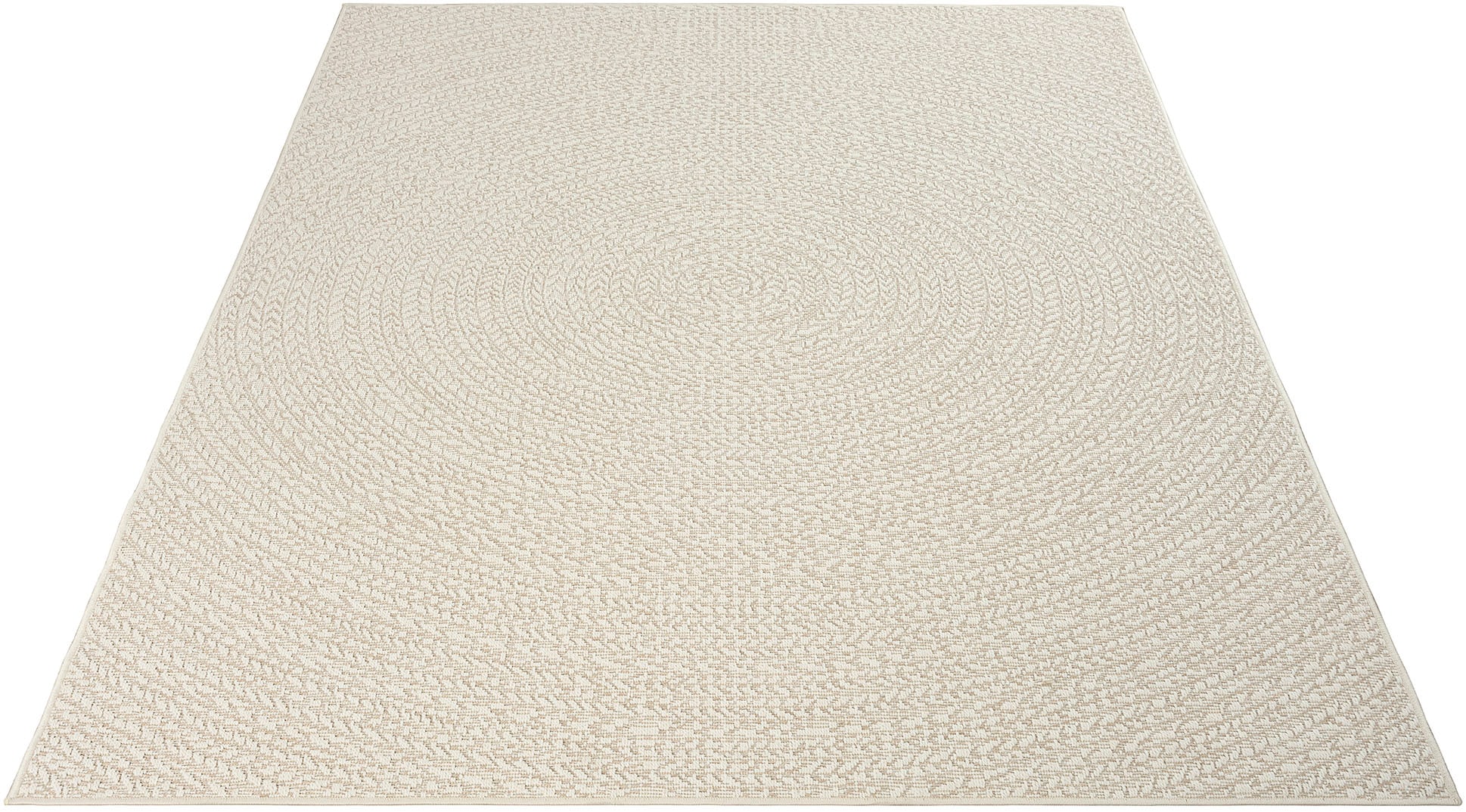 merinos Teppich »Kenzy 5«, rechteckig, 10 mm Höhe, robuster In- und Outdoor Teppich im natürlichen Jute-Look, wetterfest