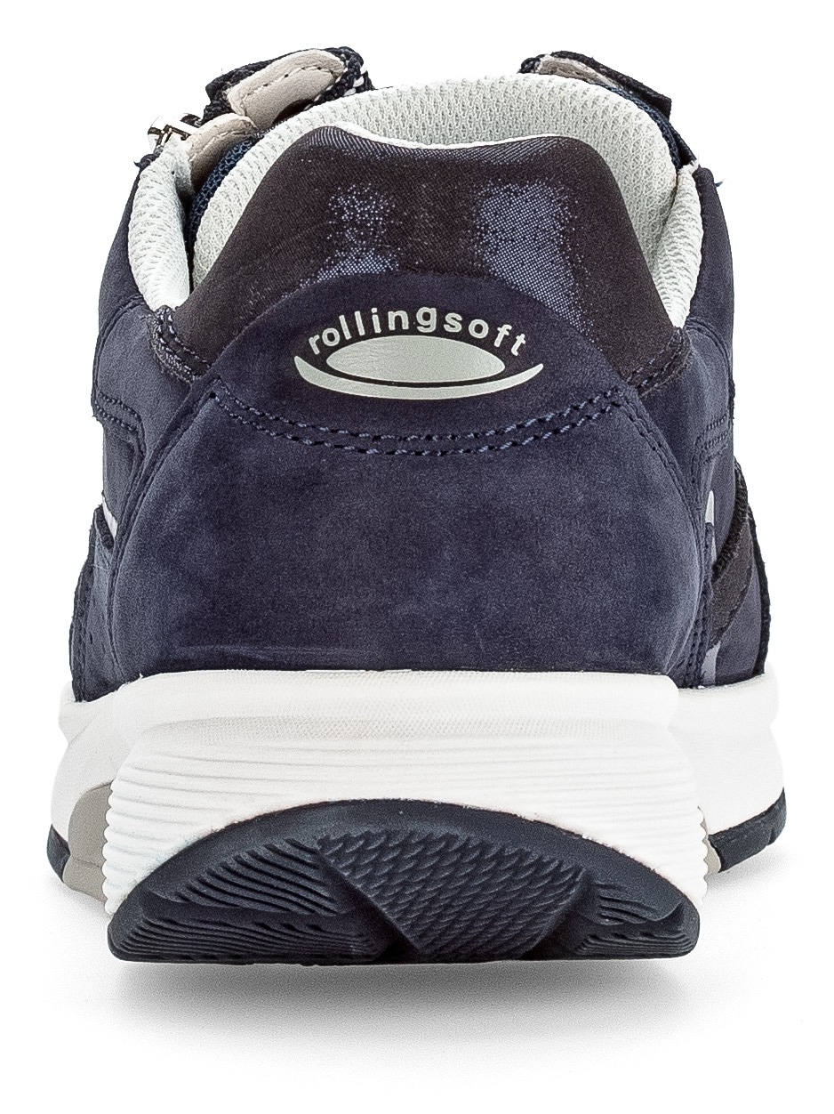 Gabor Rollingsoft Keilsneaker, mit OPTIFIT-Wechselfussbett, Freizeitschuh, Halbschuh, Schnürschuh