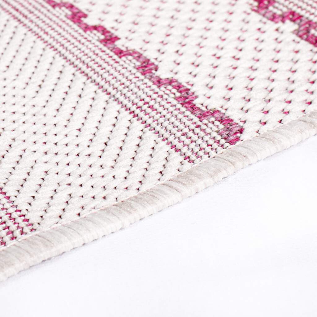 Carpet City Outdoorteppich »Outdoor 720«, rechteckig, 5 mm Höhe, In- und Outdoor geeignet, Geo-Muster, Wohnzimmer, Balkon, Terrasse