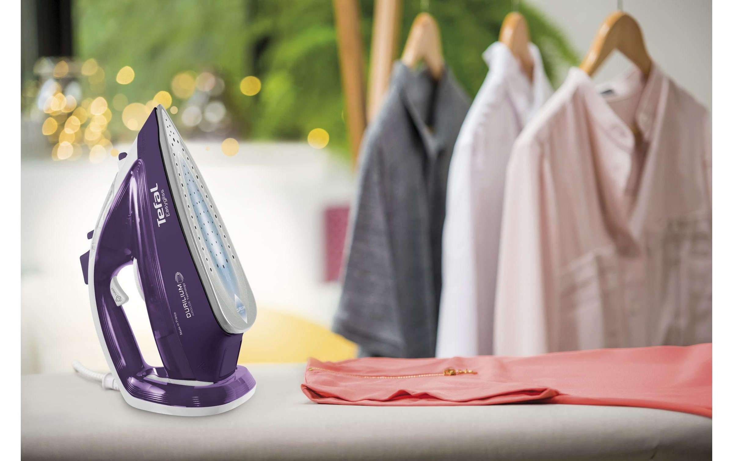 Tefal Dampfbügeleisen »Easygliss Auto-Off Violett«, 2400 W