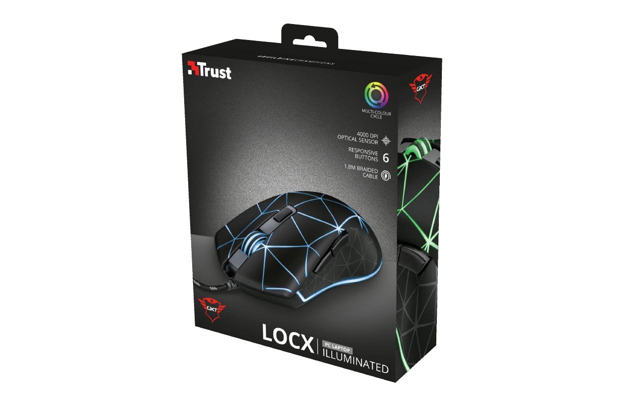 Trust Gaming-Maus »GXT 133 Locx«, kabelgebunden