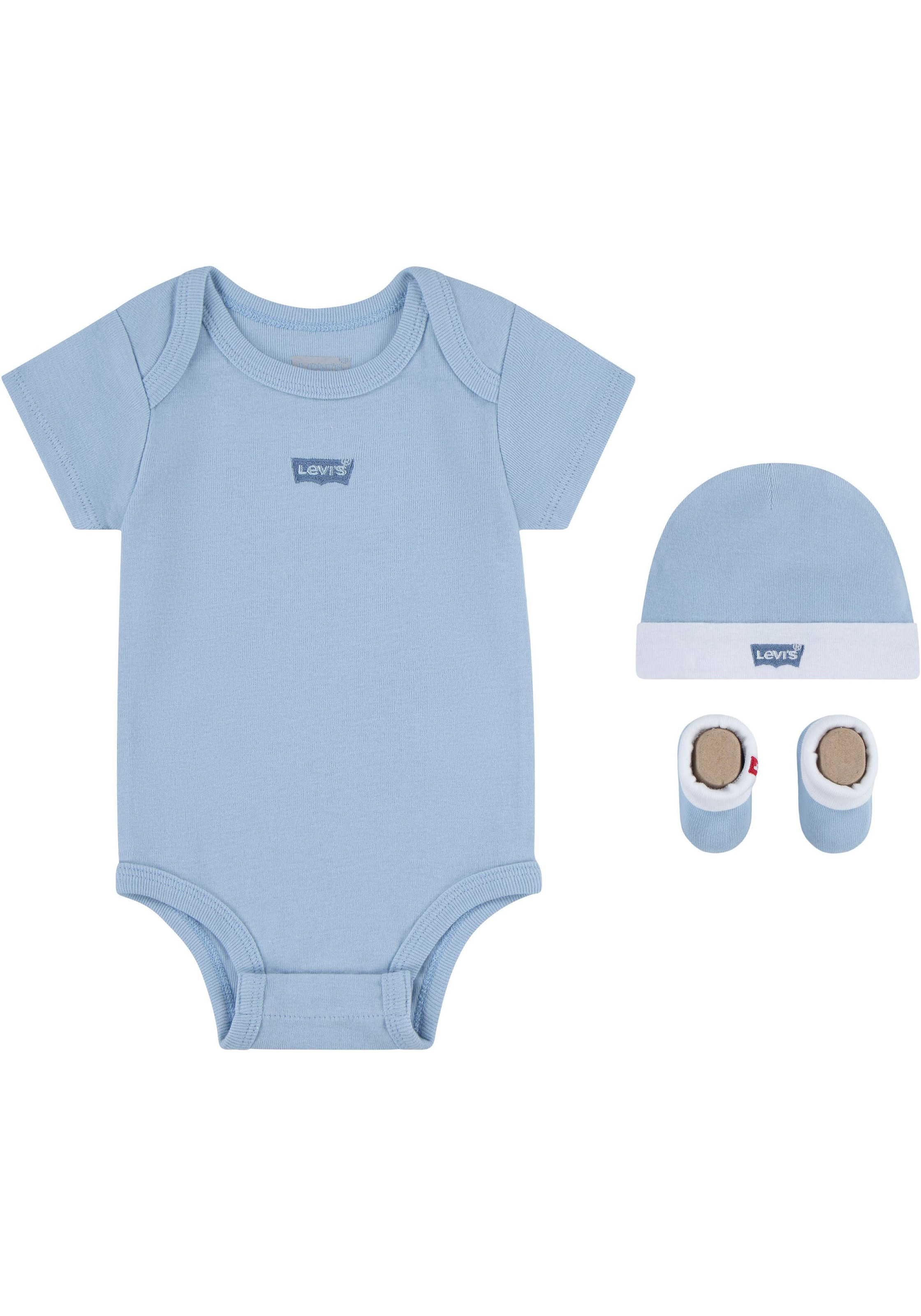 Vêtements Bébé Garçon Levi's Lhn Batwing Onesie Hat Bootie (Bleu