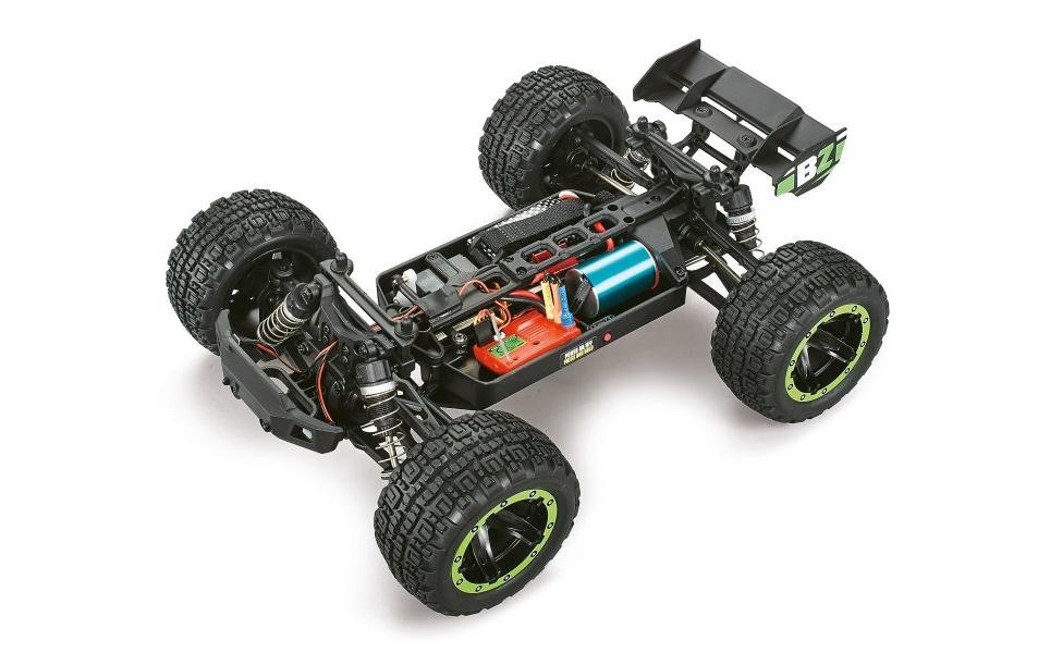 RC-Monstertruck »Blackzon Slyder ST Turbo 4WD Brushless Grün,«