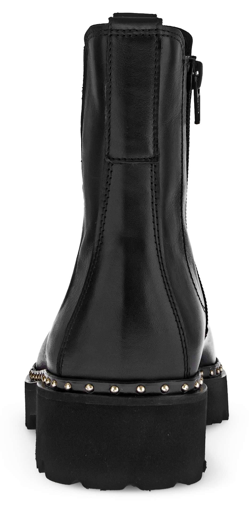 Gabor Chelseaboots, Blockabsatz, Stiefelette, Boots, Reissverschluss und Stretcheinsatz