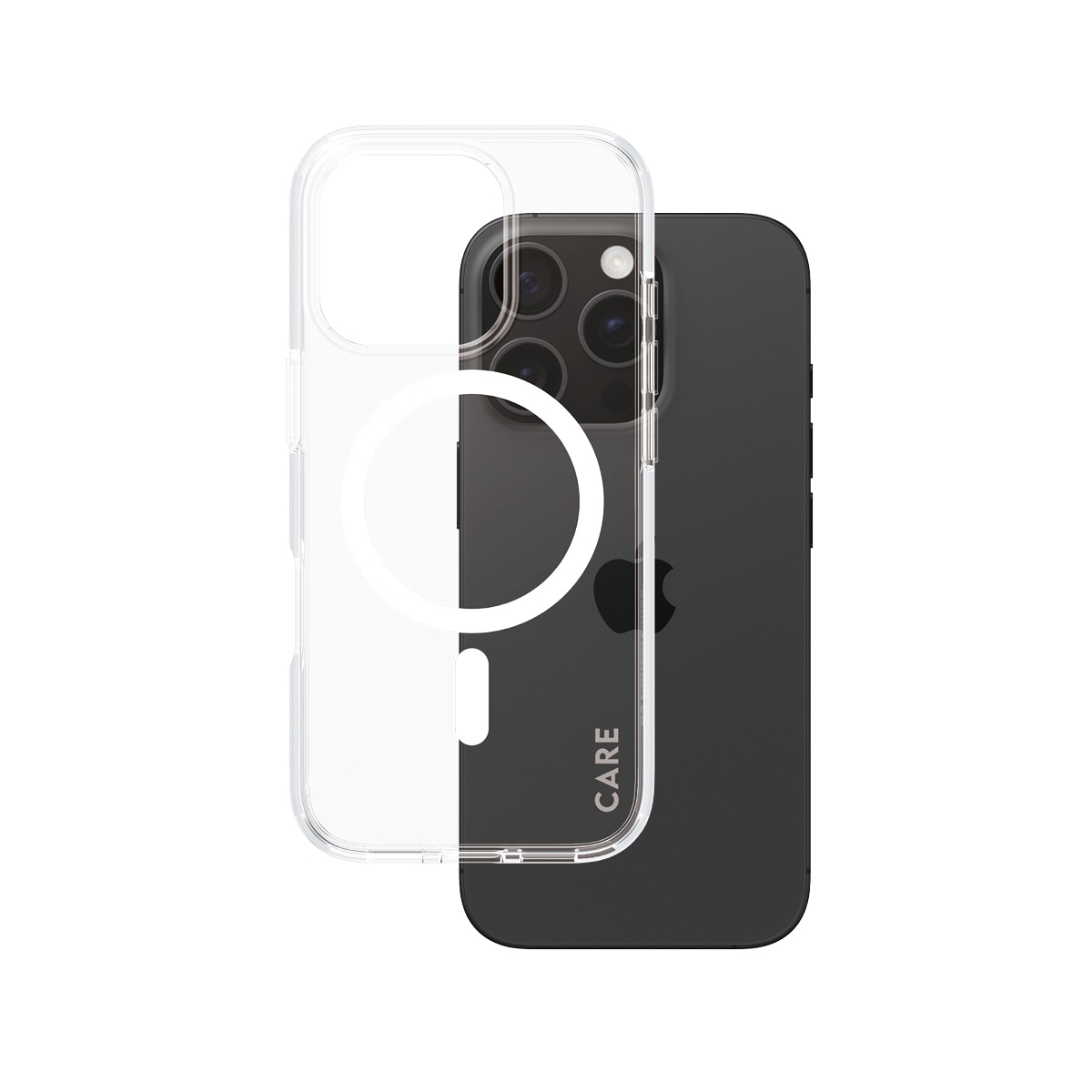 CARE by PanzerGlass Handyhülle »Urban Combat Case mit MagSafe für Apple iPhone 16 Pro«, Backcover, Schutzhülle, Handyschutzhülle, Case, Schutzcase, stossfest
