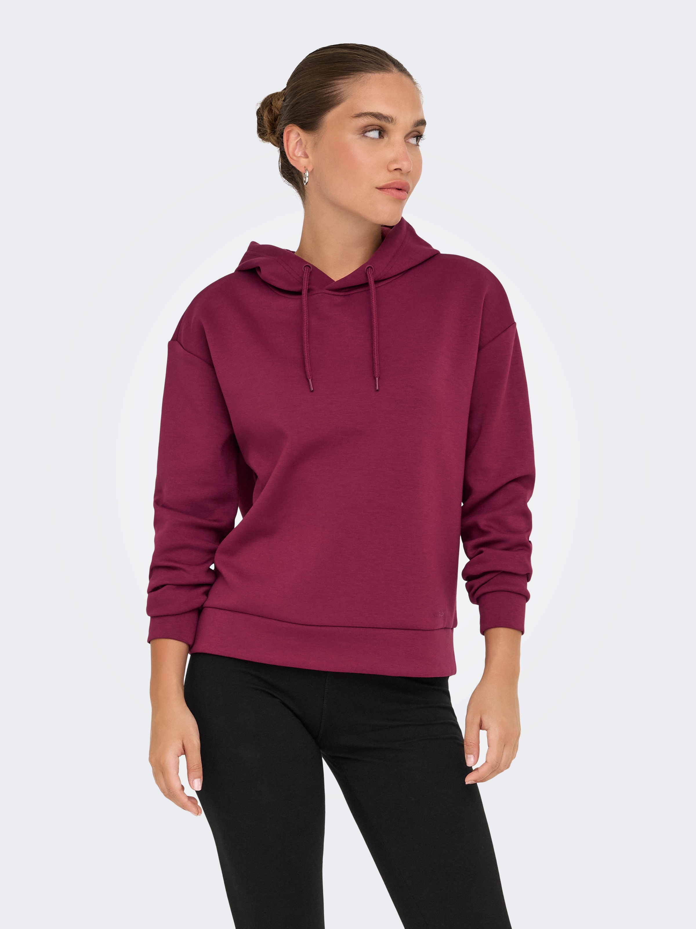 ONLY Play Kapuzensweatshirt »ONPLOUNGE HOOD LS SWT NOOS«