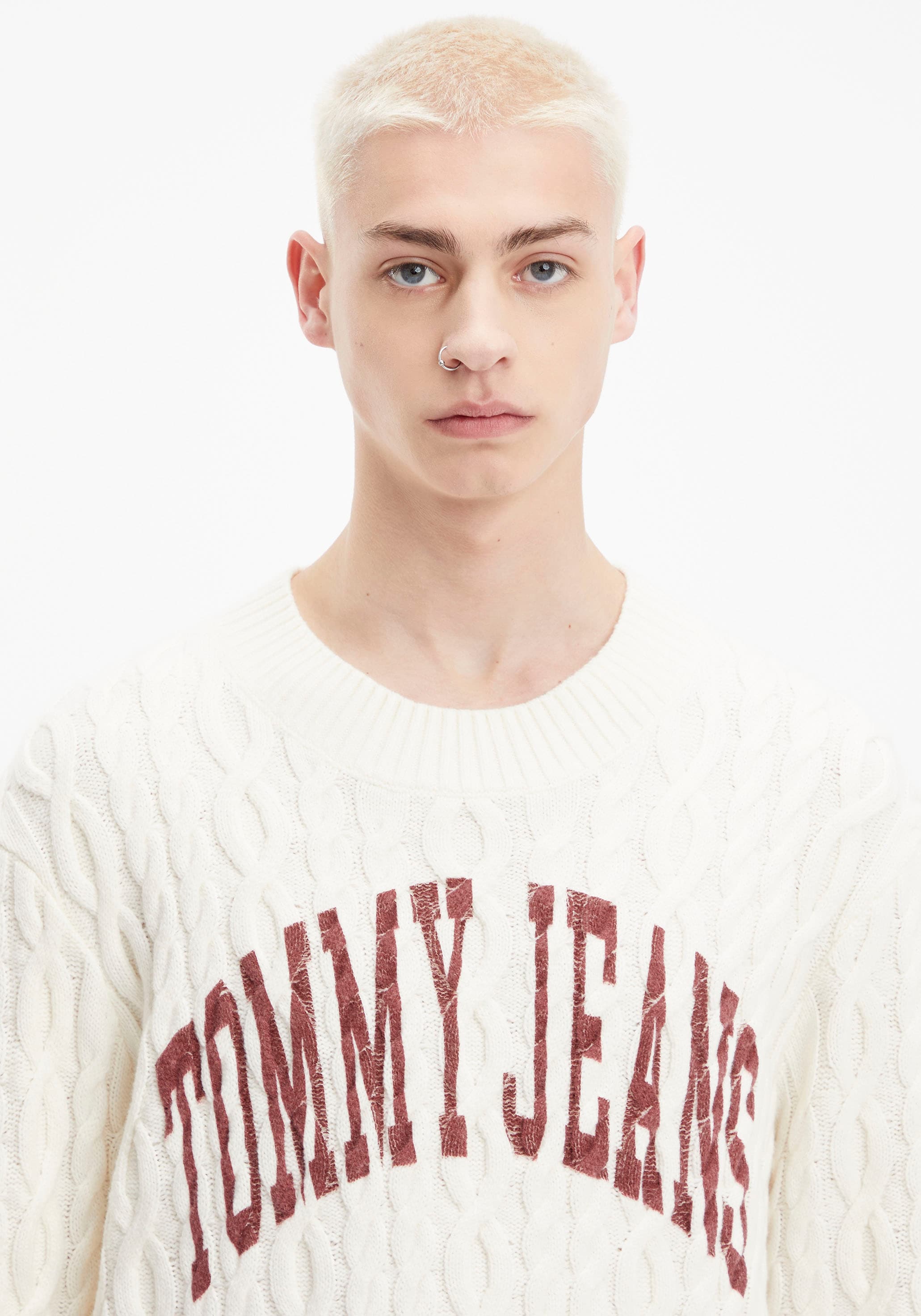 Tommy Jeans Strickpullover »TJM RLXD COLLEGIATE SWEATER«