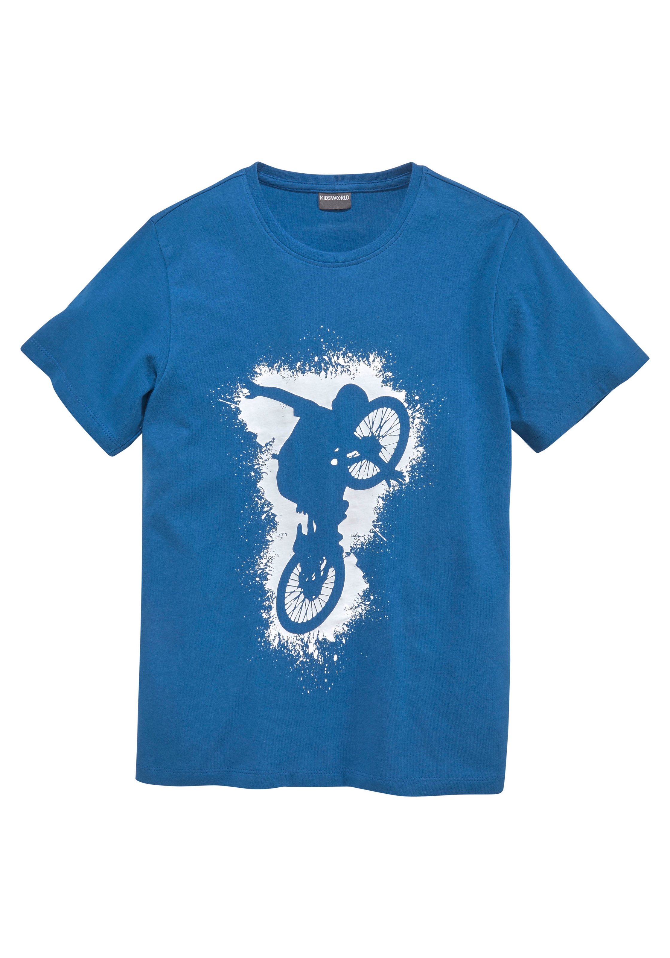 KIDSWORLD T-Shirt »BIKER«, lässiger Druck für Jungen