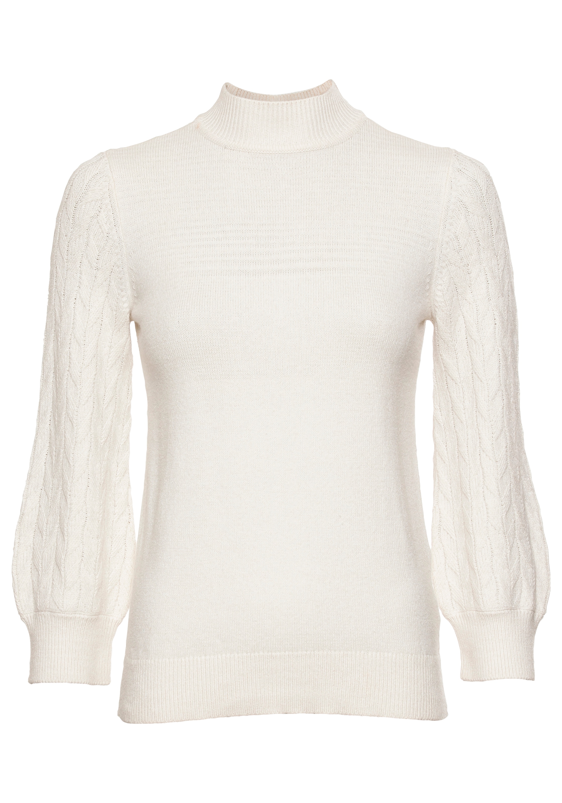 Laura Scott Strickpullover, mit Ajour-Muster - NEUE KOLLEKTION