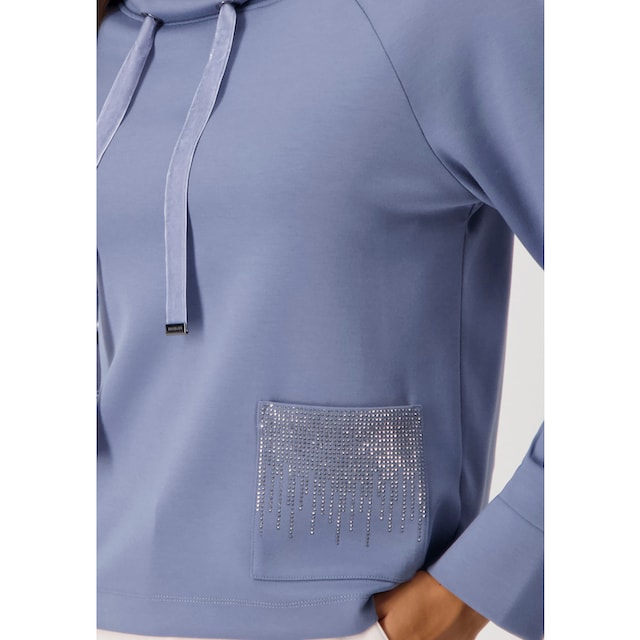 Monari Sweatshirt »Sweatshirt Basic Schmuck«, mit Strass online bestellen  bei Jelmoli-Versand Schweiz