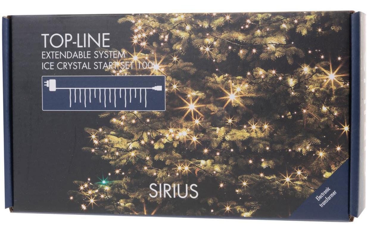 Sirius LED-Lichterkette »LED Lichtervorhang Top Line, 100 LED«, 100 St.-flammig