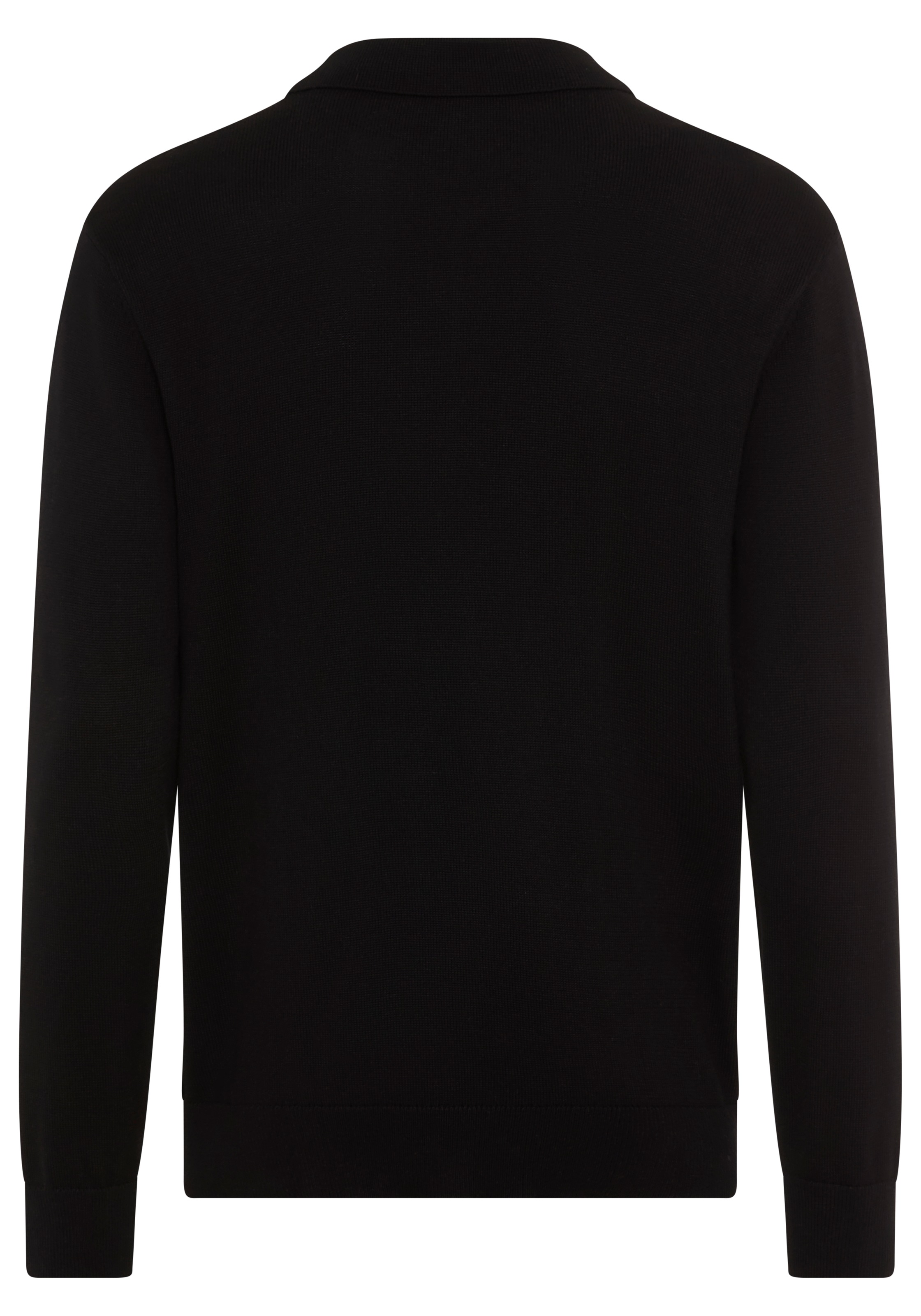 Bruno Banani Polokragenpullover, mit Reissverschluss und Brusttasche