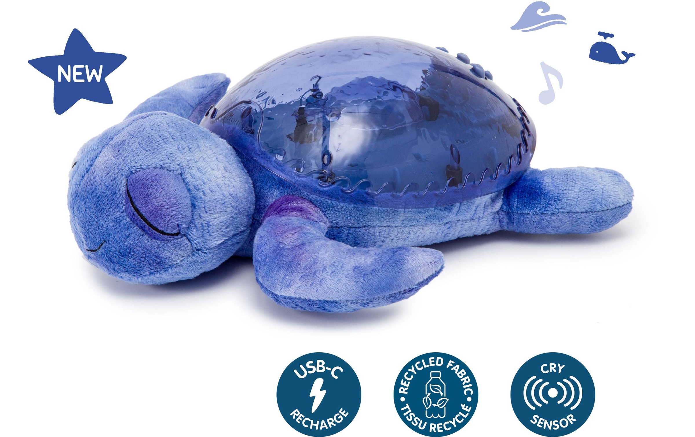 LED Nachtlicht »cloud b Tranquil Turtle«