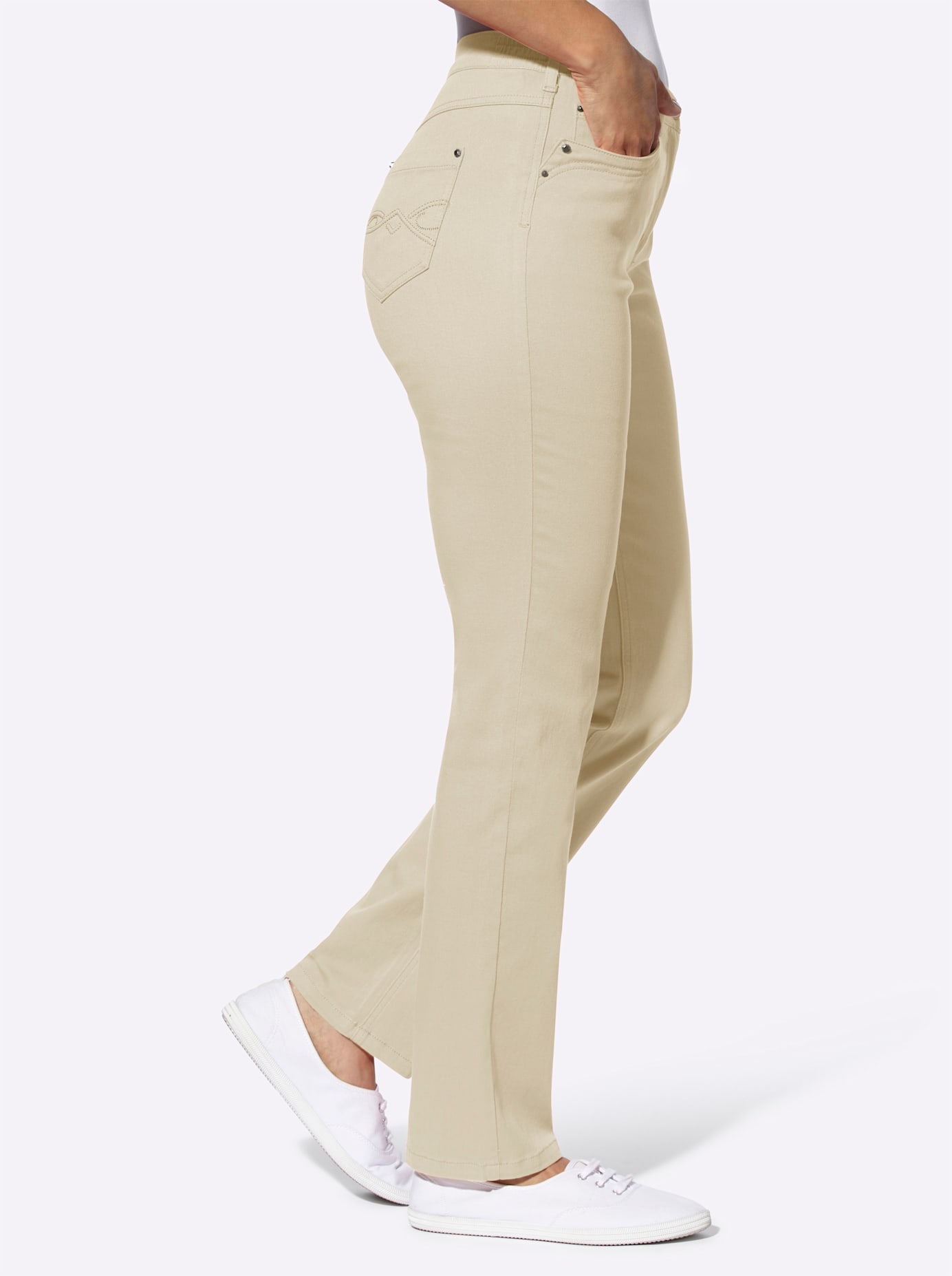 Casual Looks Bequeme Jeans, (1 tlg.)