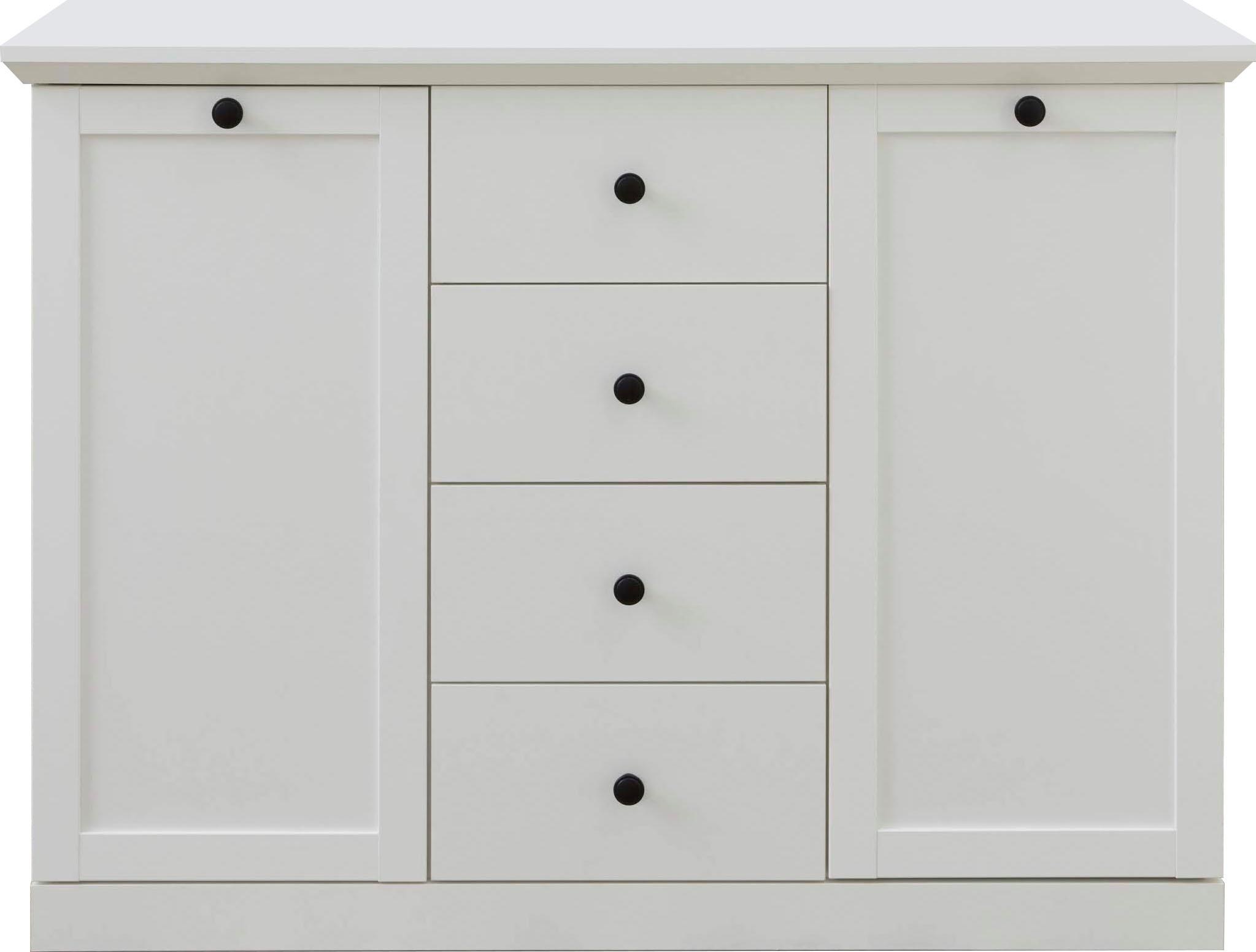 Home affaire Sideboard »Örebro«, Kommode, zeitloser Landhausstil, mit Vollauszug