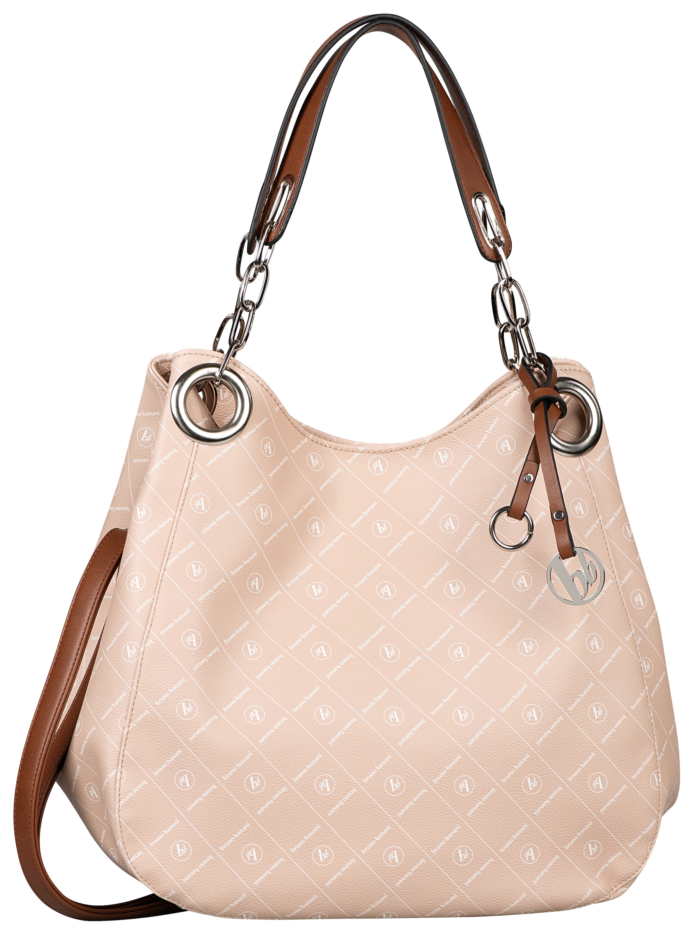 Bruno Banani Hobo, mit Allover-Logoprint