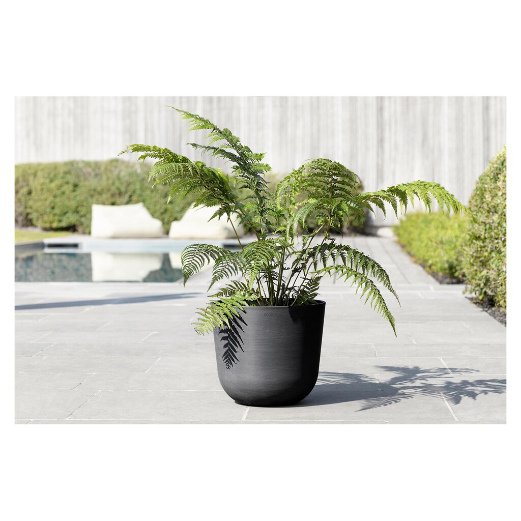 ECOPOTS Blumentopf »Oslo 35 Dunkel«