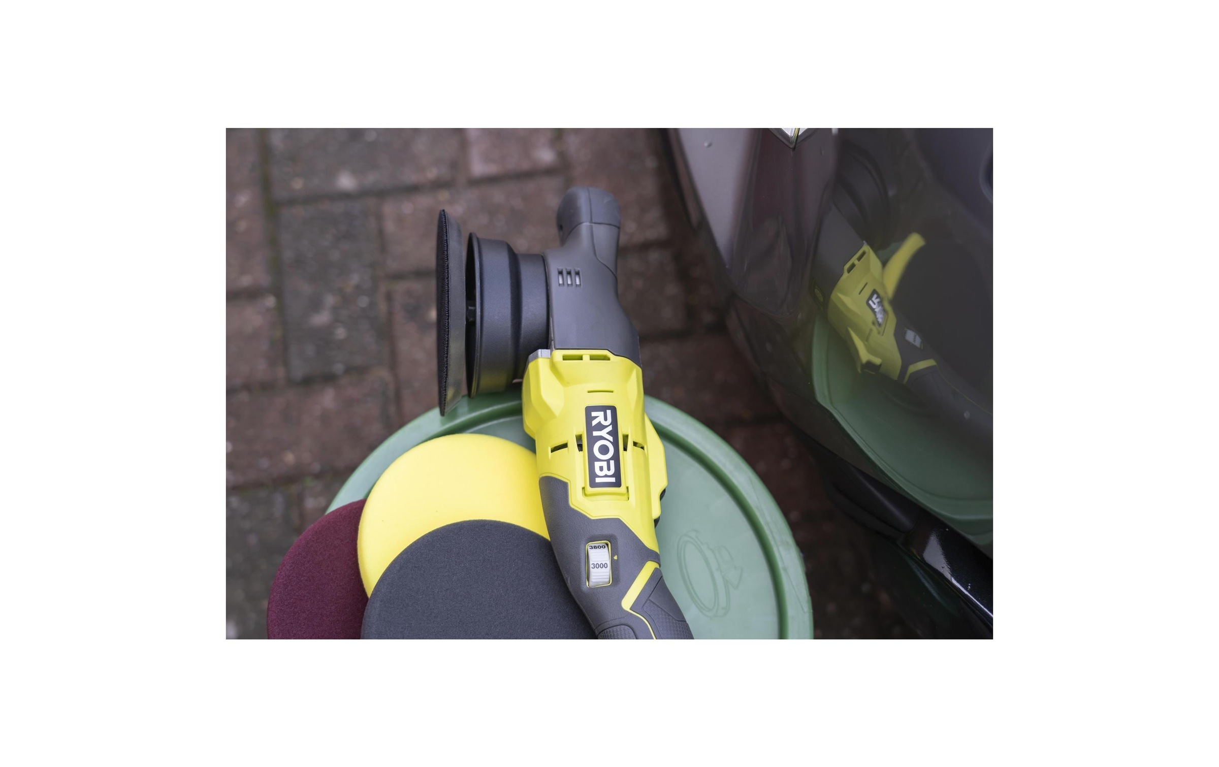 Akku-Winkelschleifer »RYOBI R18P-0, 18 V, Solo«