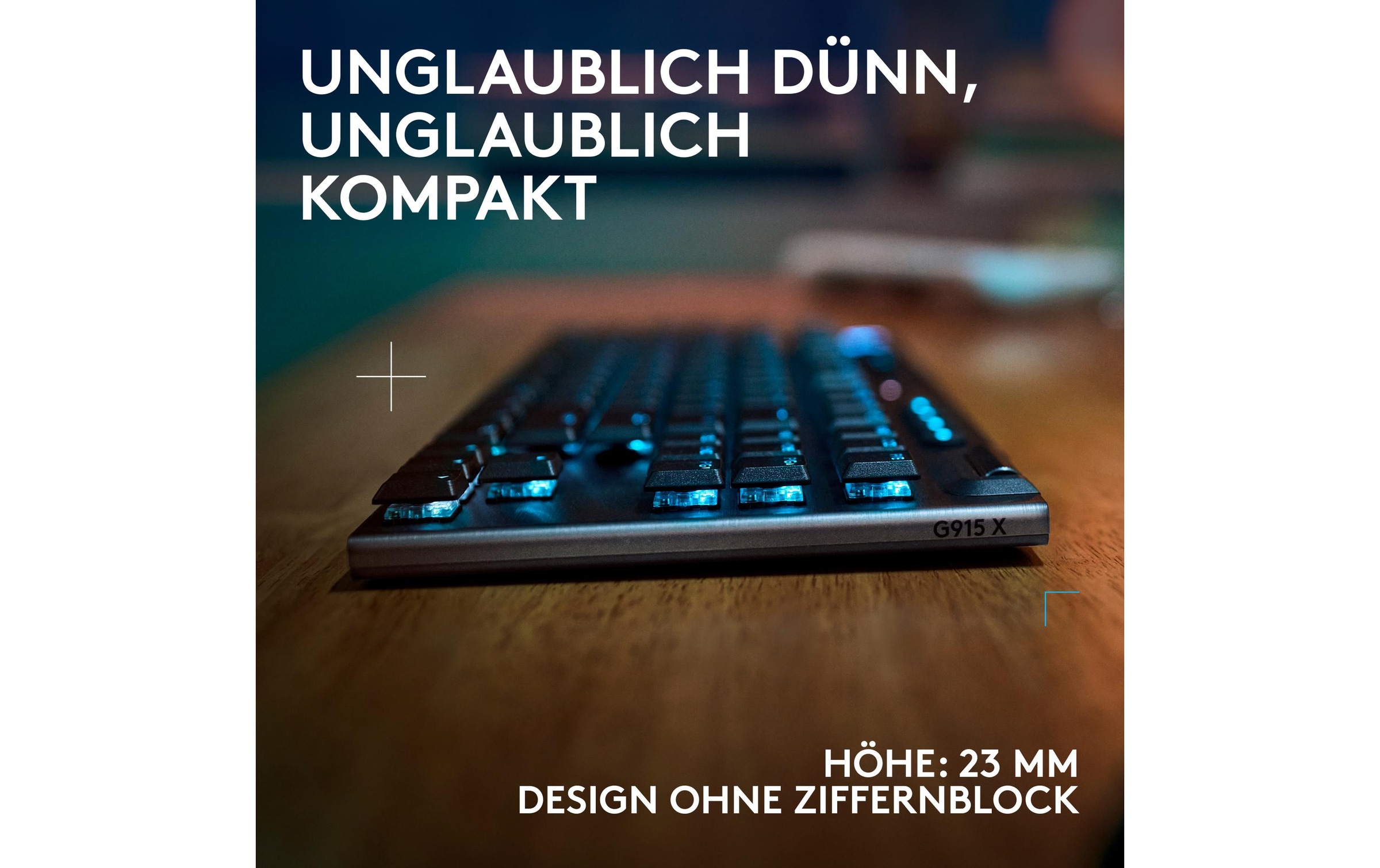 Logitech Gaming-Tastatur »G915 X Lightspeed TKL GL Tactile«