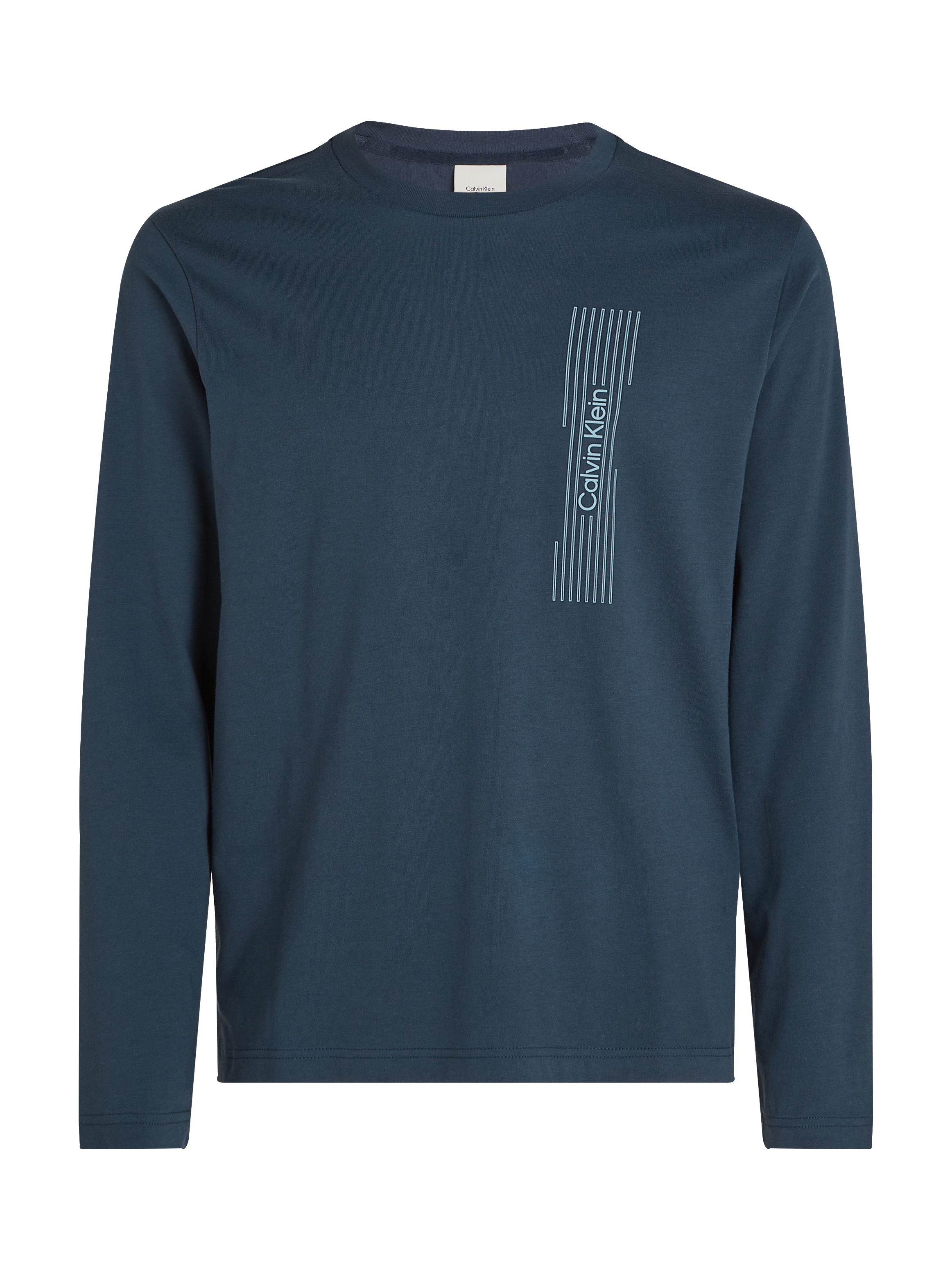 Calvin Klein Langarmshirt »HORIZONTAL LOGO LS T-SHIRT«, mit Logoprägung